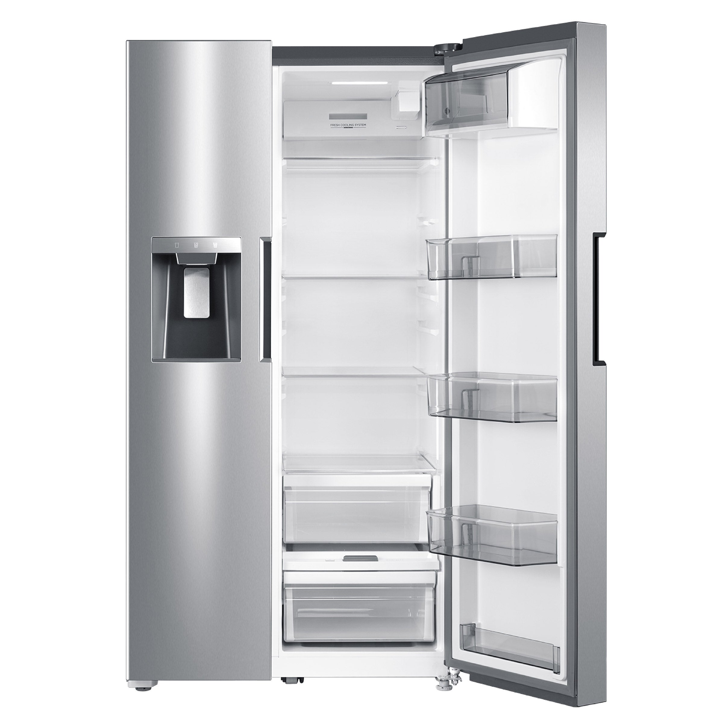Midea 26 cu. ft. Side by Side Refrigerator with External Dispenser