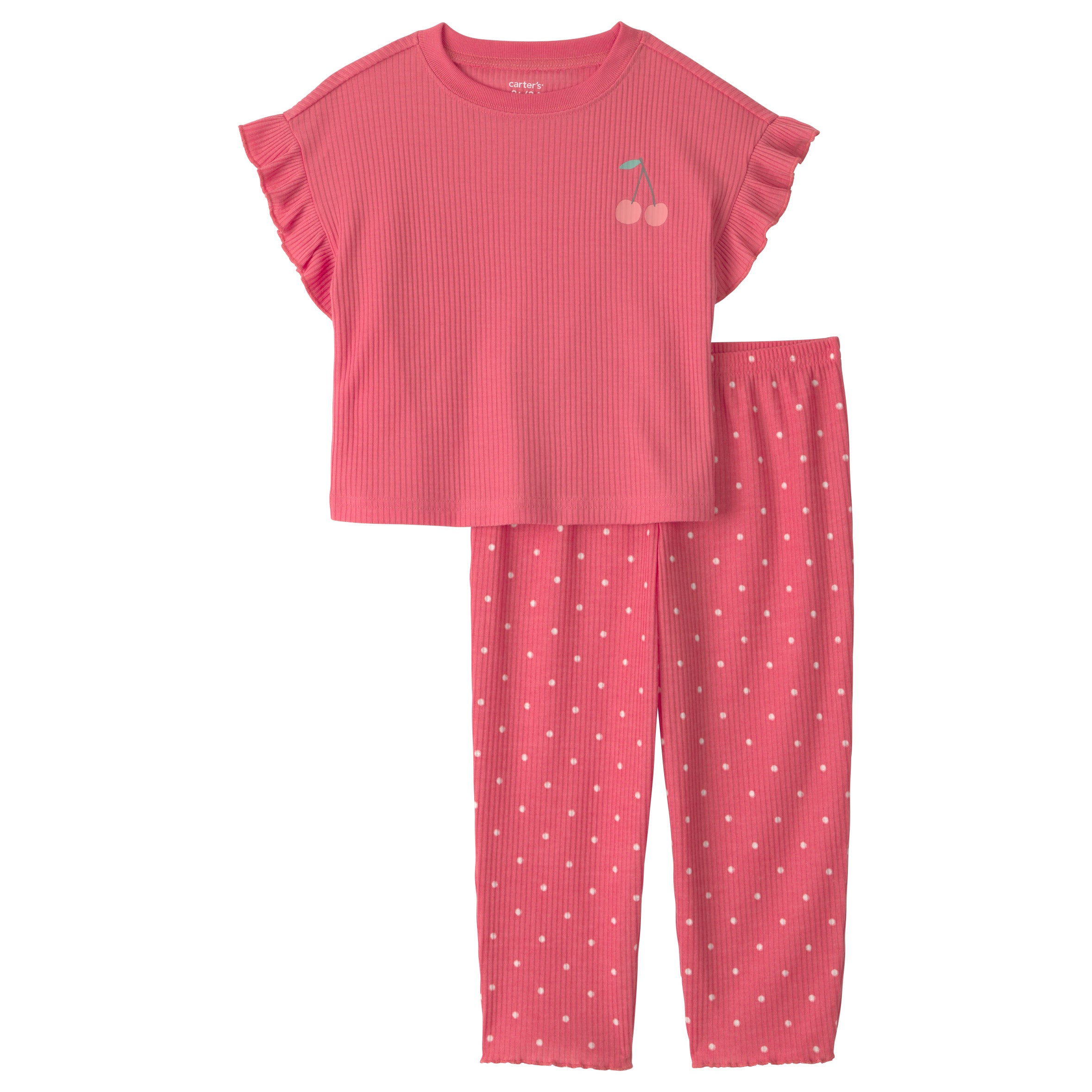 Carter's Kids' 4-piece Ruffle PJ Set