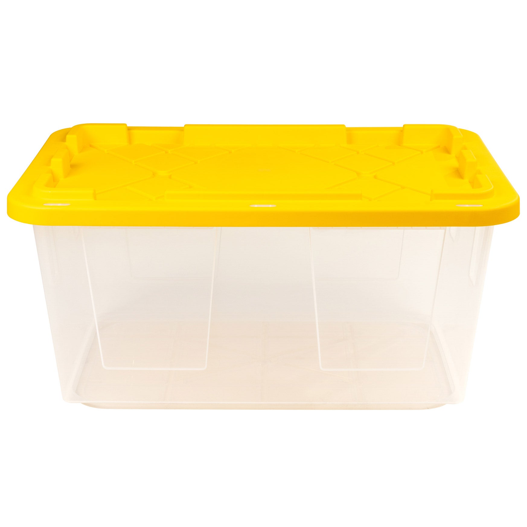 Greenmade 27 Gallon Clear Storage Bin, 8‑pack