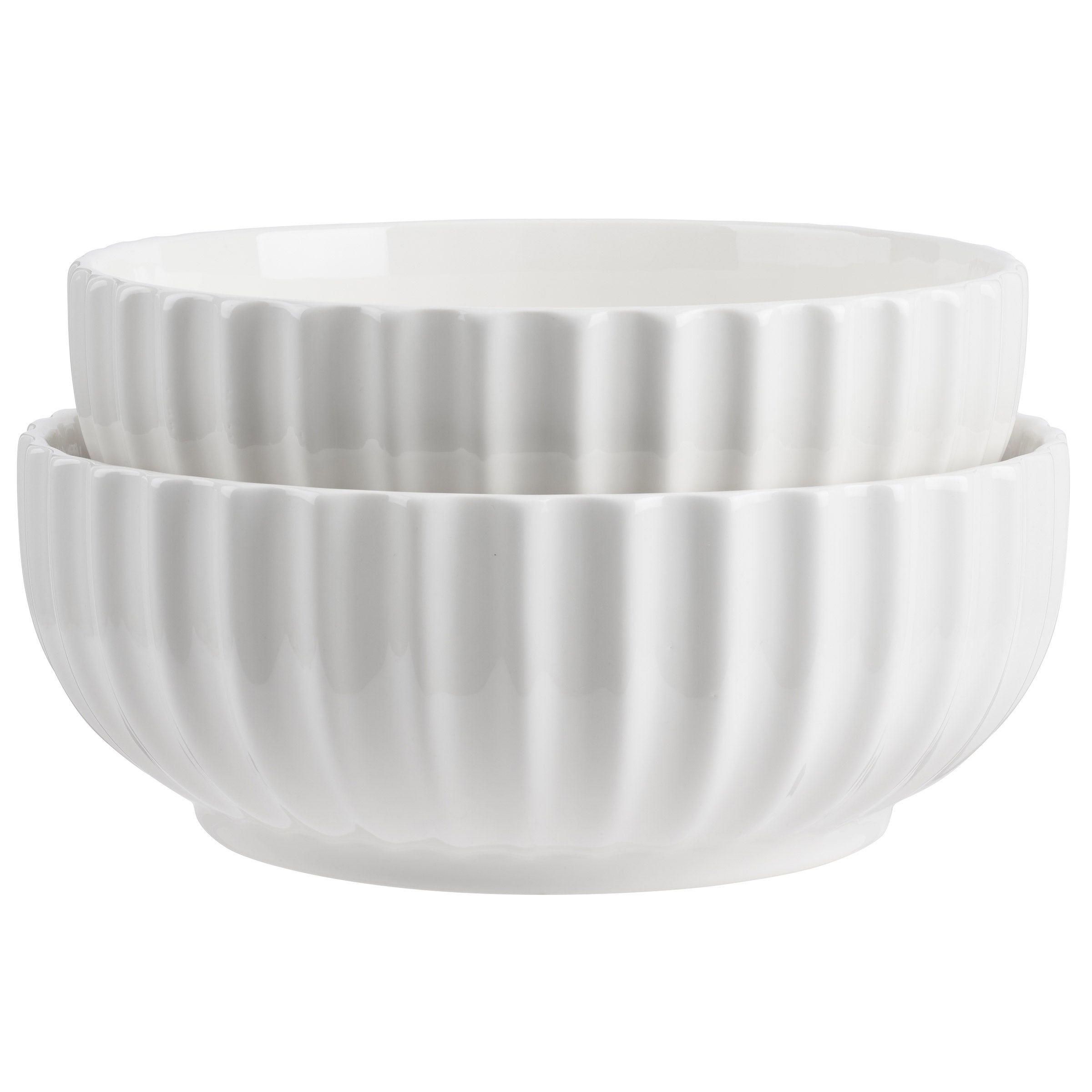 Trudeau Nesting Serving Bowls, 2-piece