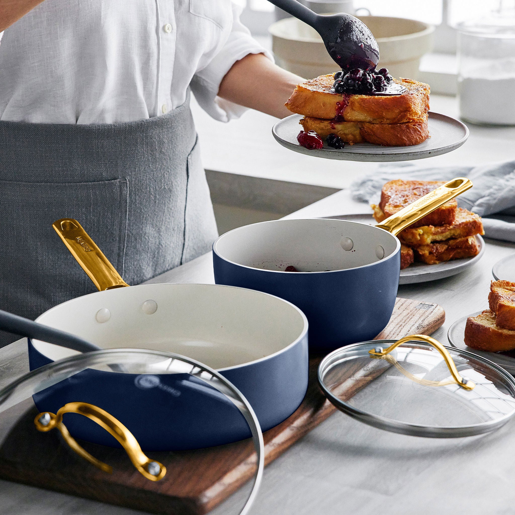GreenPan Reserve Ceramic 5-piece Cookware Set