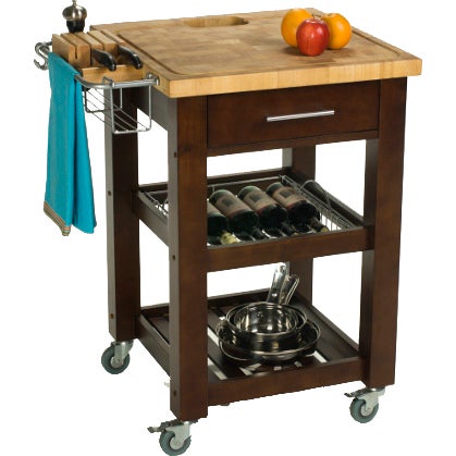 Chris & Chris 24" x 24" x 35" Pro Chef Kitchen Work Station