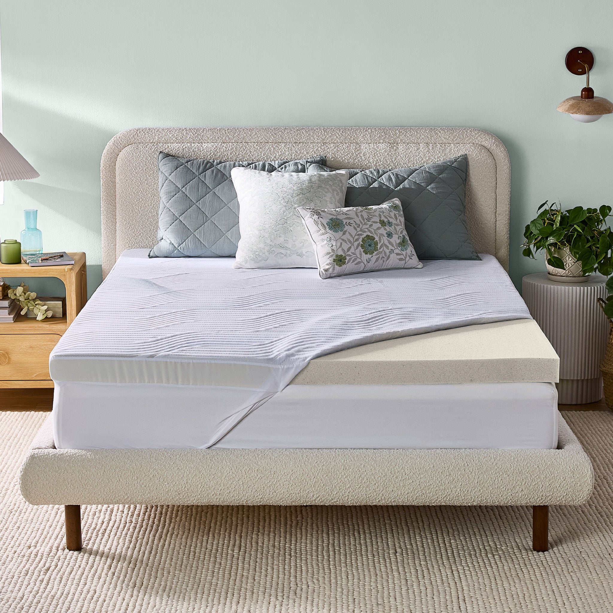 Novaform 3" SoFresh Plus Gel Memory Foam Mattress Topper