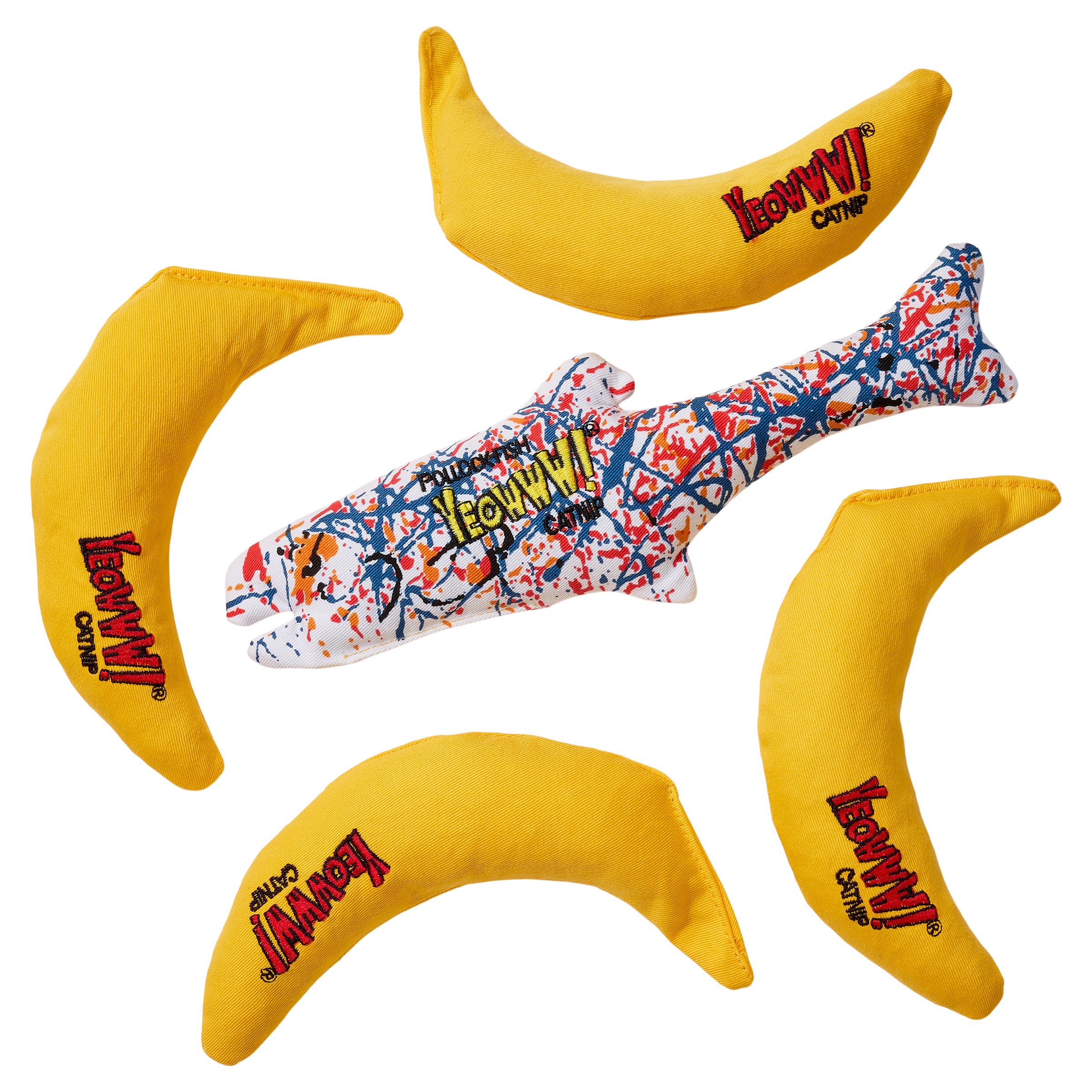 Yeowww! Catnip Cat Toys, 5-pack