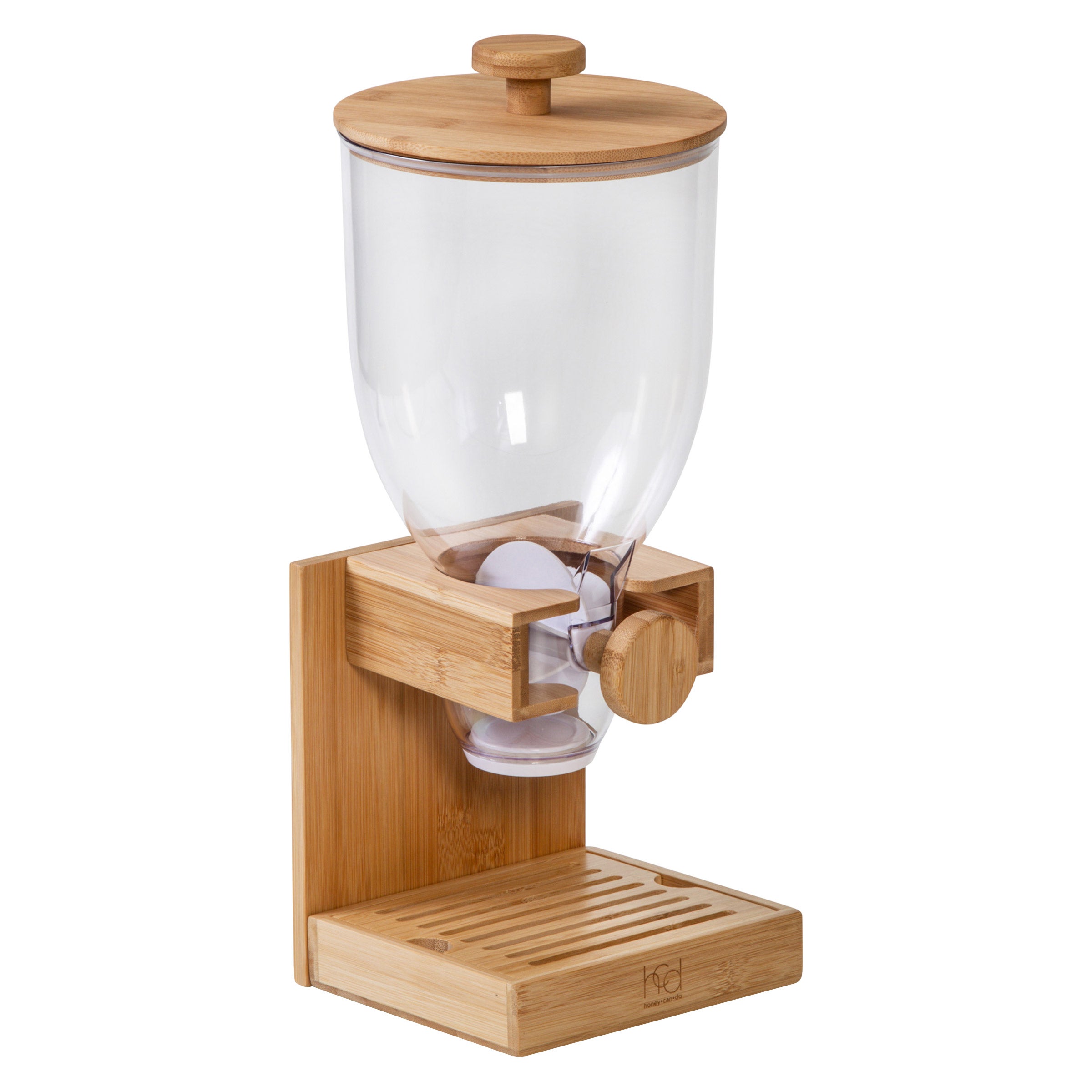 Honey-Can-Do Bamboo Cereal Dispenser