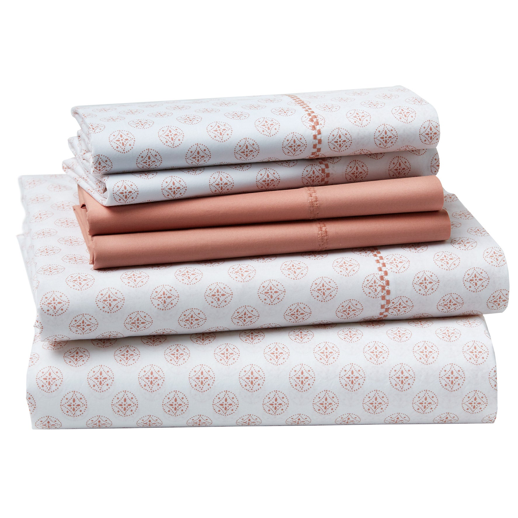 Splendid Antimicrobial Percale 6-Piece Sheet Set