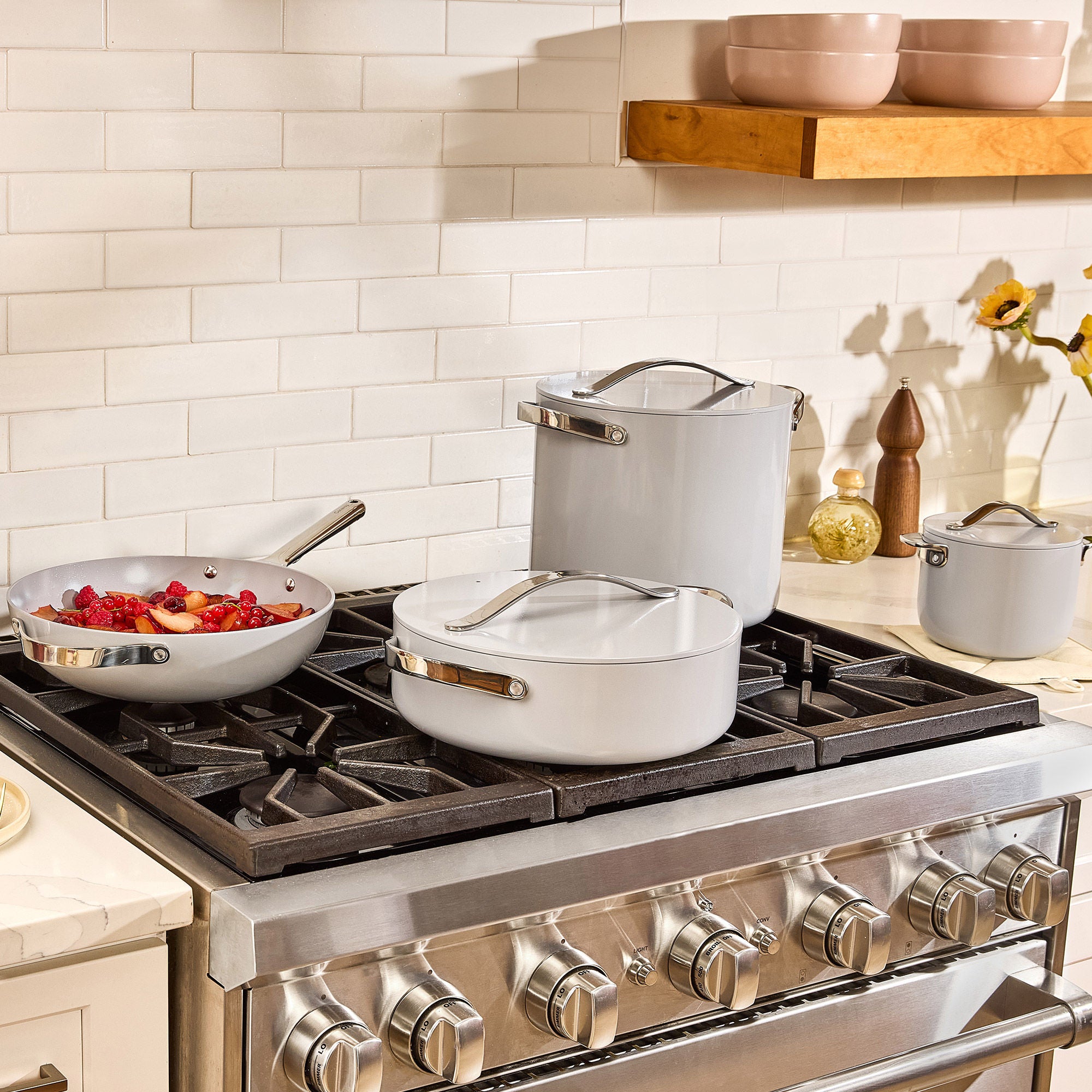 Caraway 24-piece Ceramic Non-stick Cookware Set