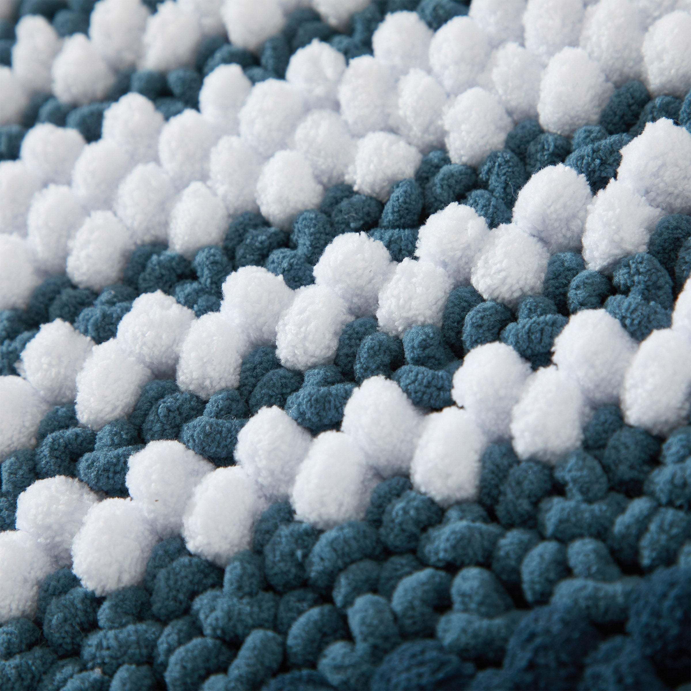 Essential Spa 2-piece Chenille Loop Noodle Bath Rug