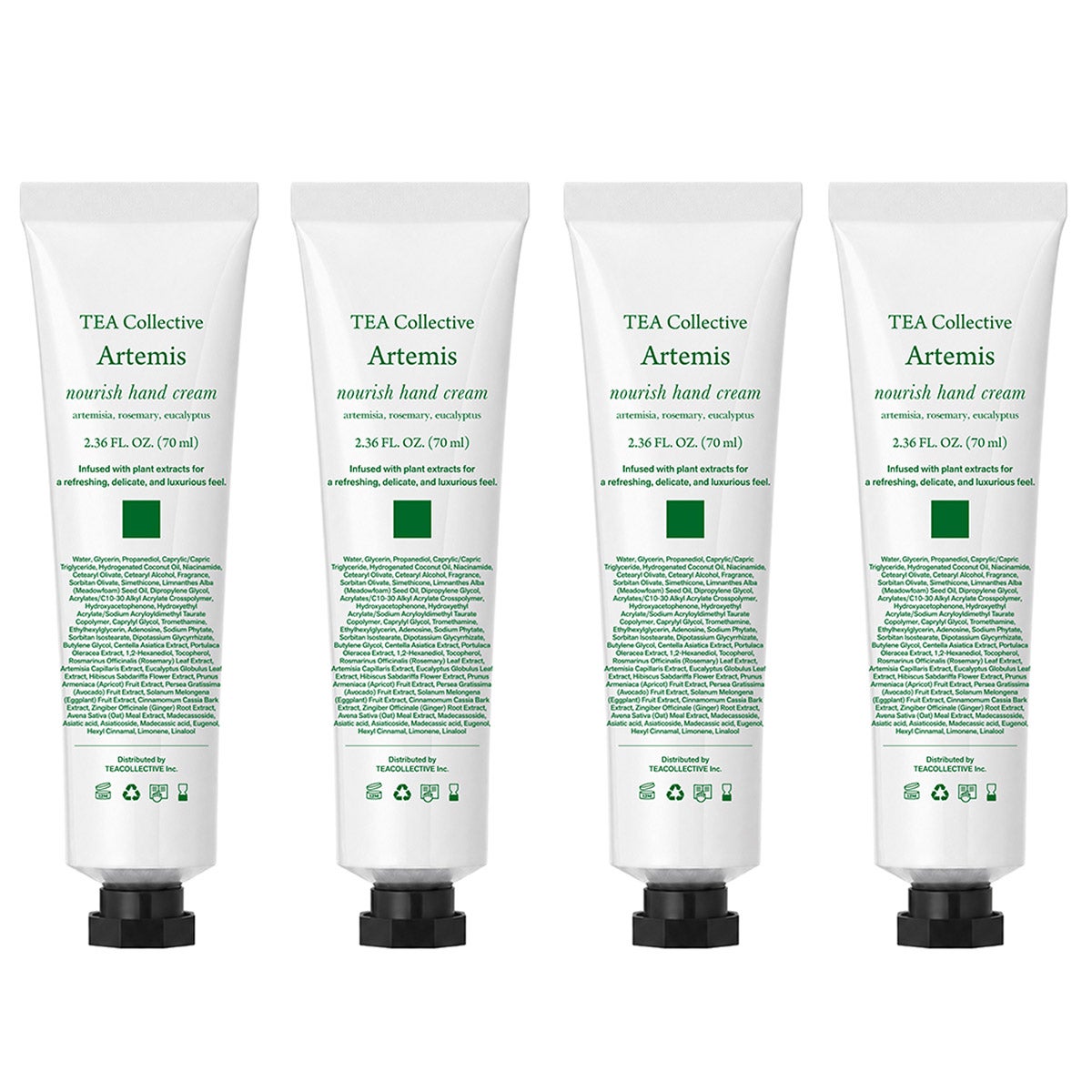 TEA Collective Hand Cream 4-pack