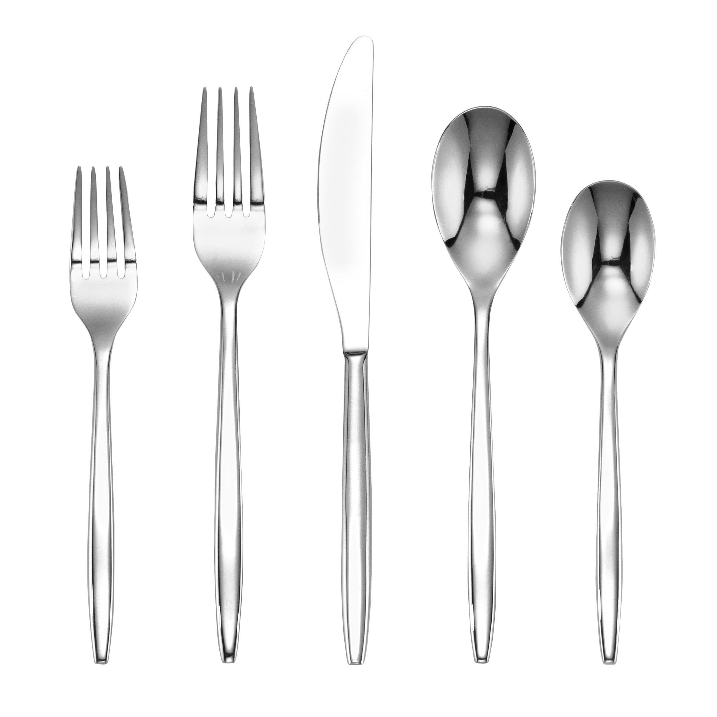 Cambridge Silversmith Silas Mirror 20-piece Flatware Set