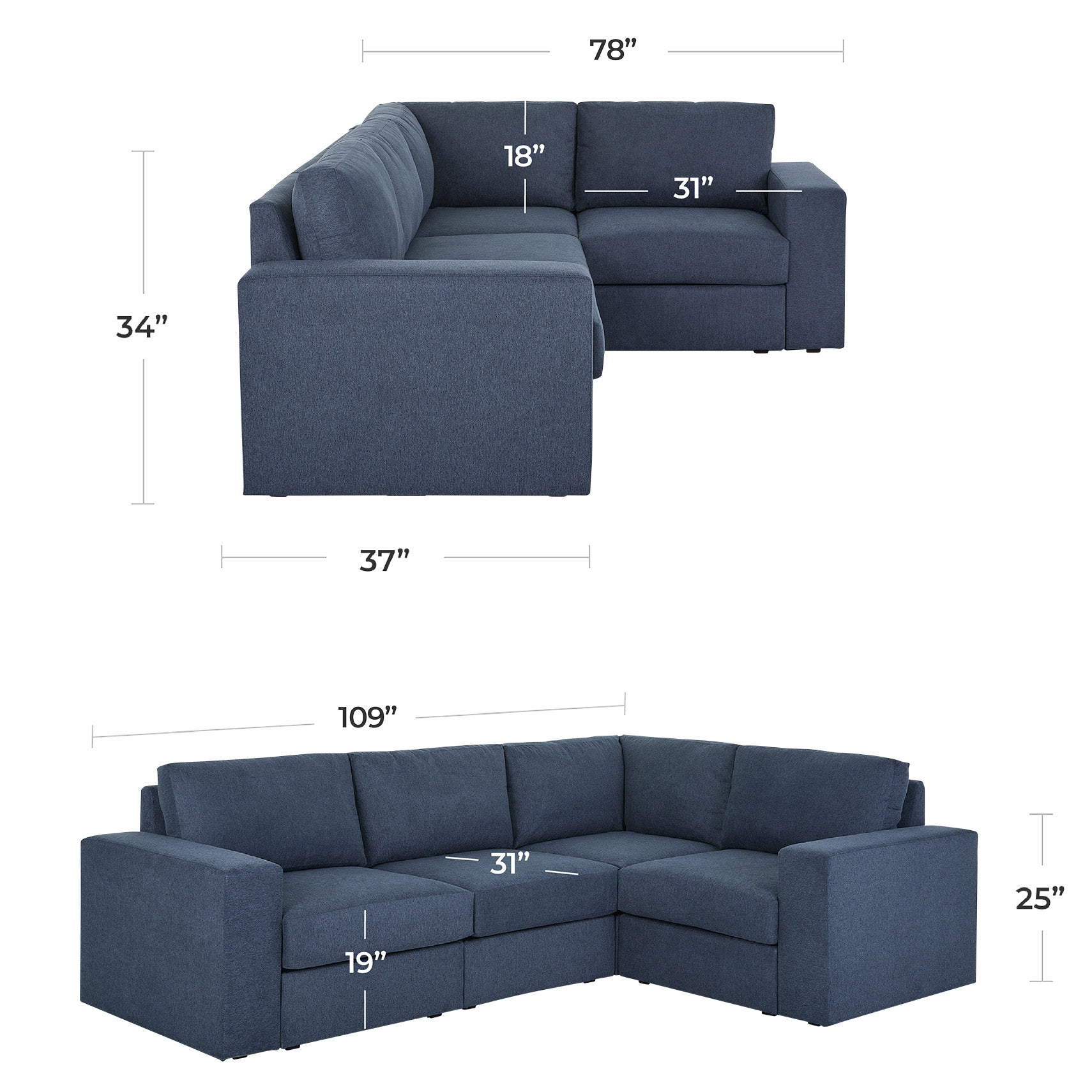 Flexsteel Flex 4-seat Sectional