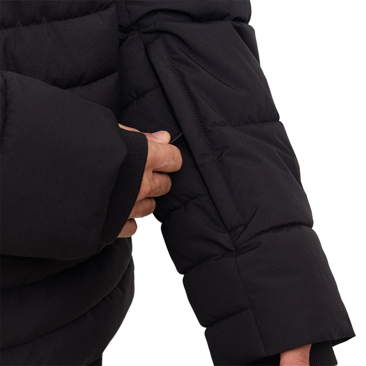Bench. Men's Long Parka Jacket