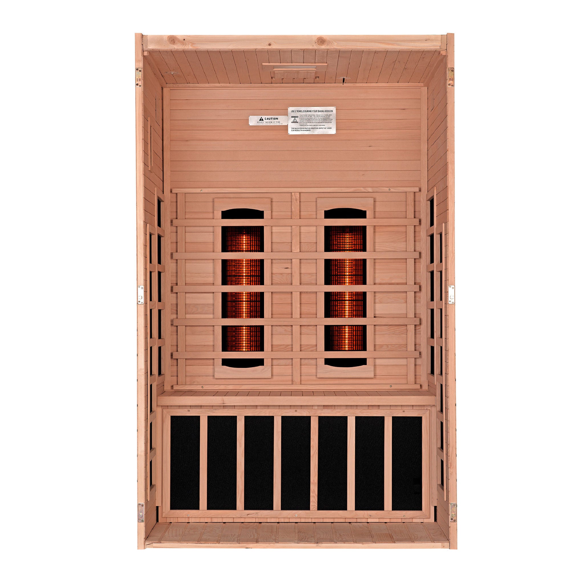 Dynamic Santiago 2-person Full Spectrum Infrared Indoor Sauna