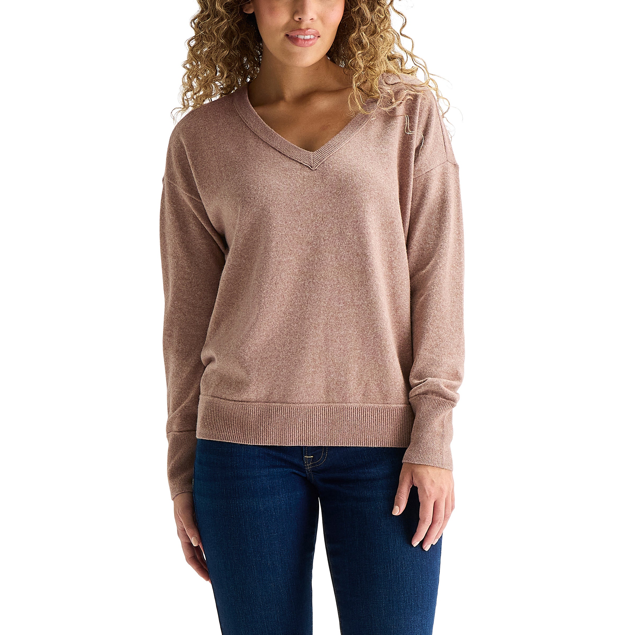 Lucky Brand Women's V-Neck Sweater