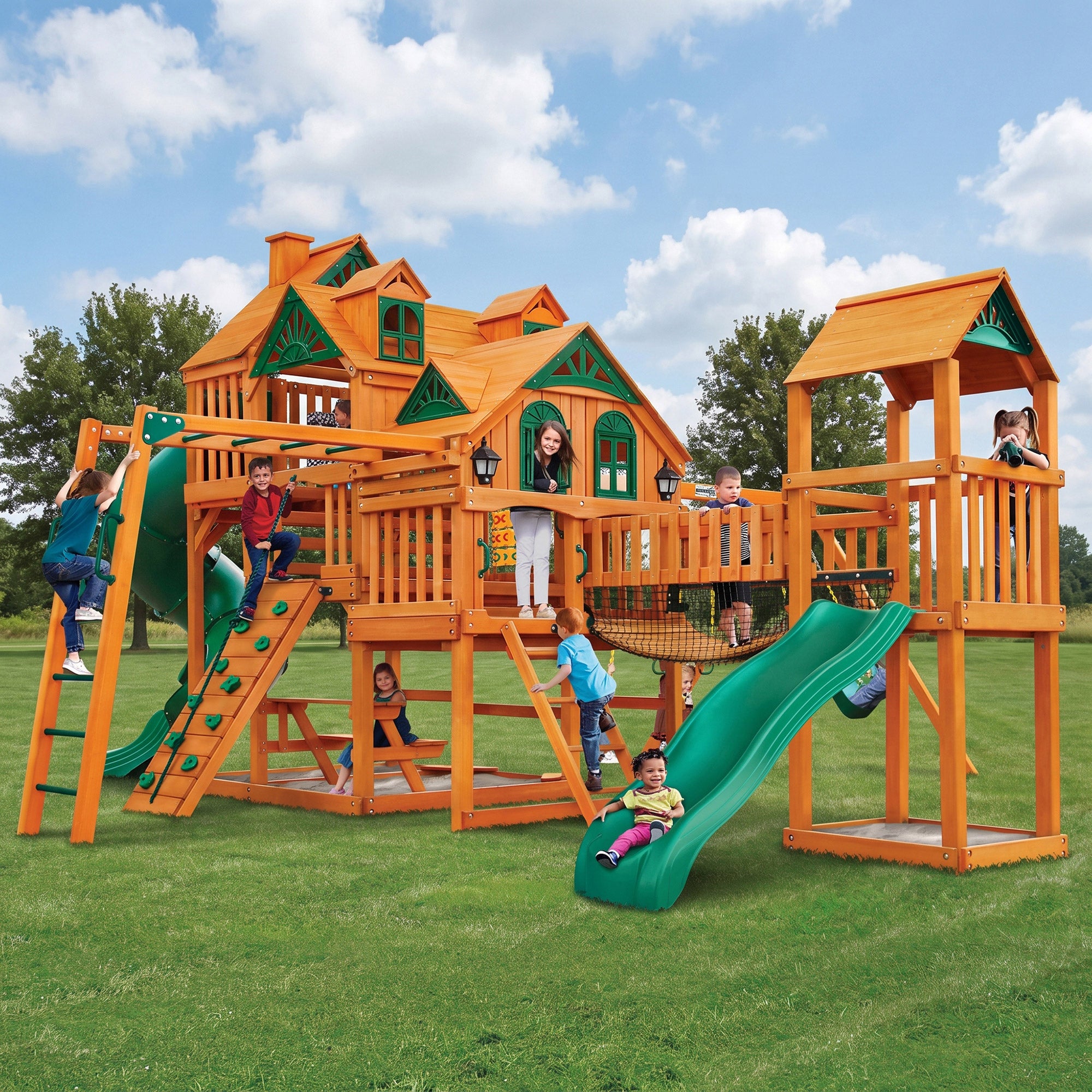 Gorilla Playsets Everest Elite Swing Set - Installation Included
