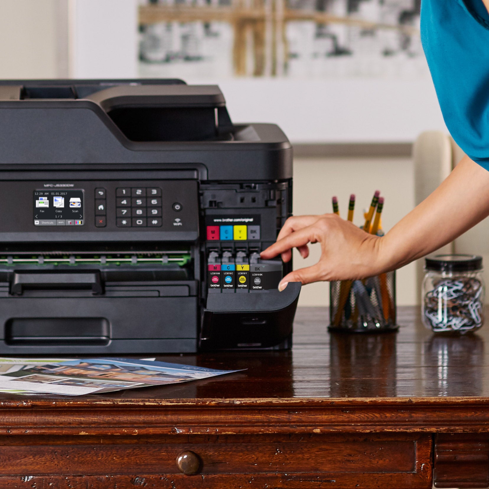 Brother MFC-J5330DWB Business Smart Plus All-in-One Inkjet Printer