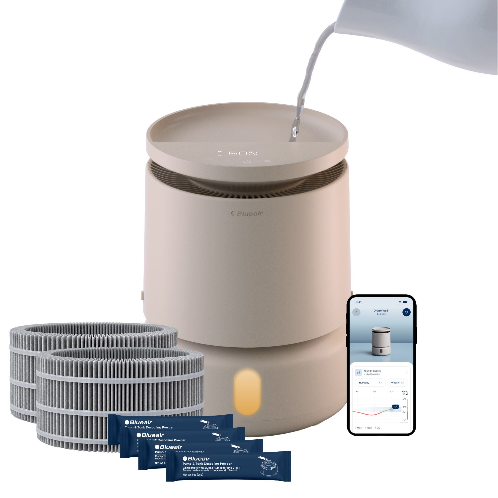 Blueair DreamWell Humidifier with Bonus Wick Filter