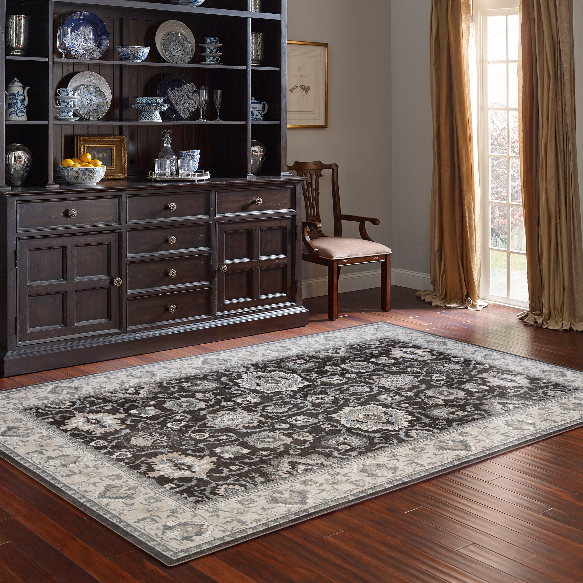 Thomasville Timeless Classic Rug Collection, Holborn Taupe 9' X 13'