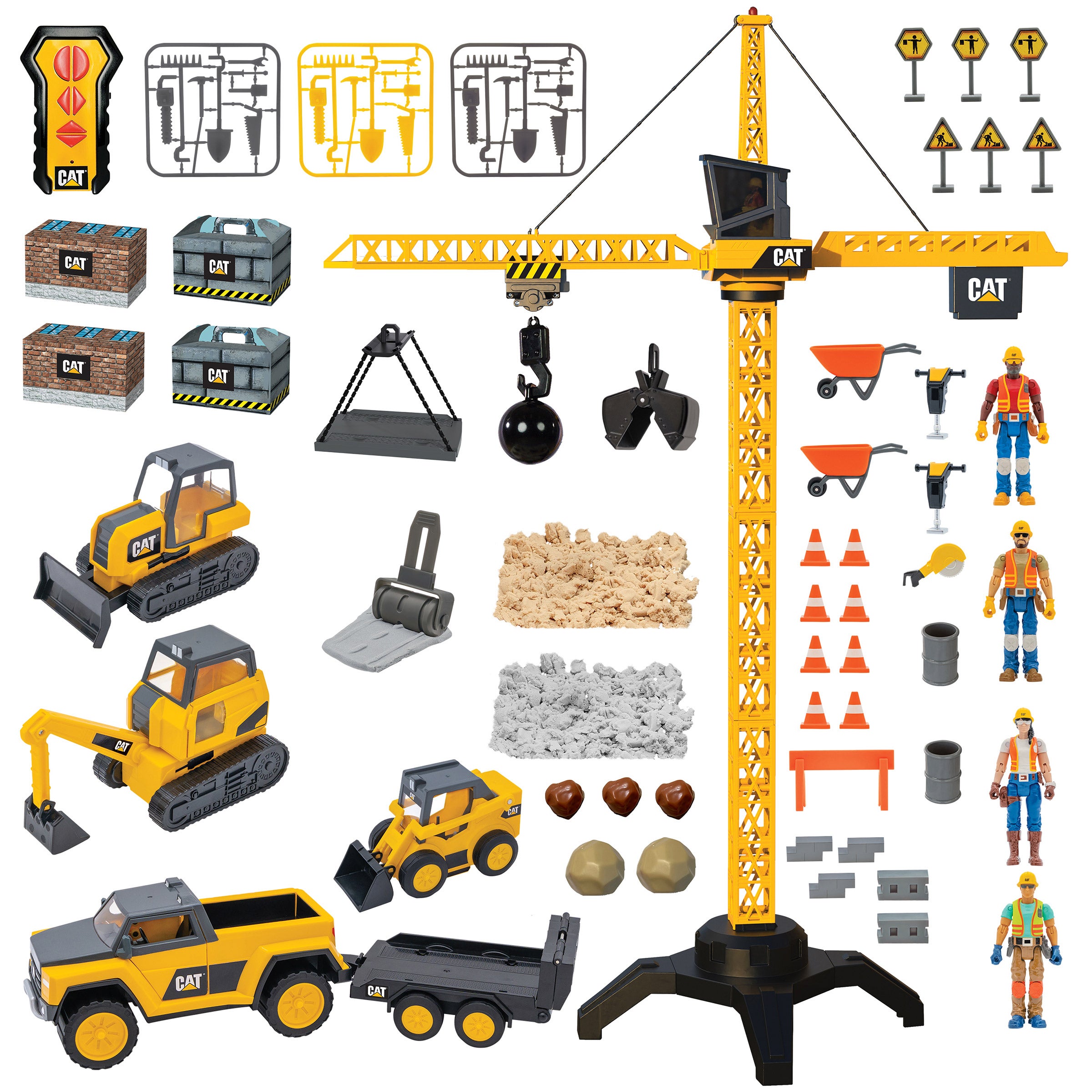 CAT Workforce Power Crane Playset RC