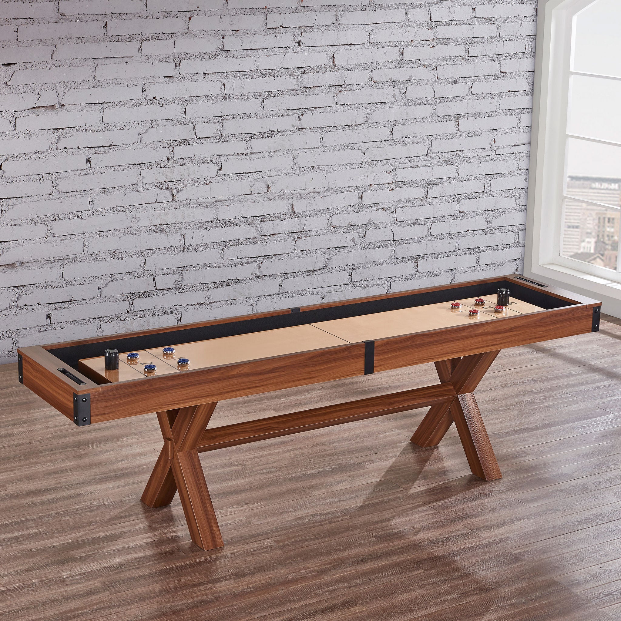 American Heritage Arlington 9-ft Shuffleboard Table