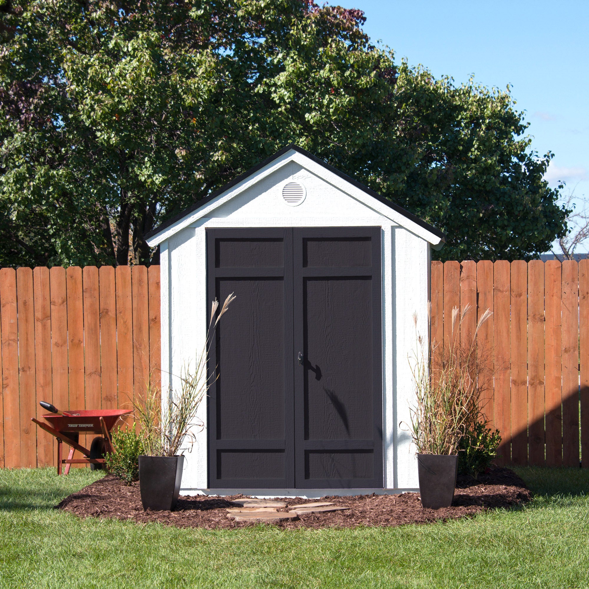 Magnolia 6' x 8' Wood Storage Shed – Do It Yourself Assembly