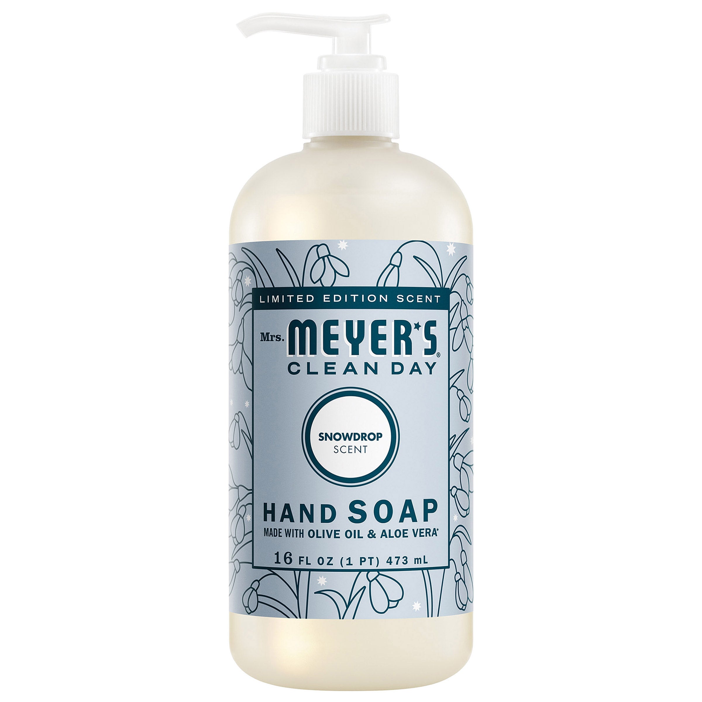 Mrs. Meyer's Falliday Hand Soap, 16 fl oz, 4-pack