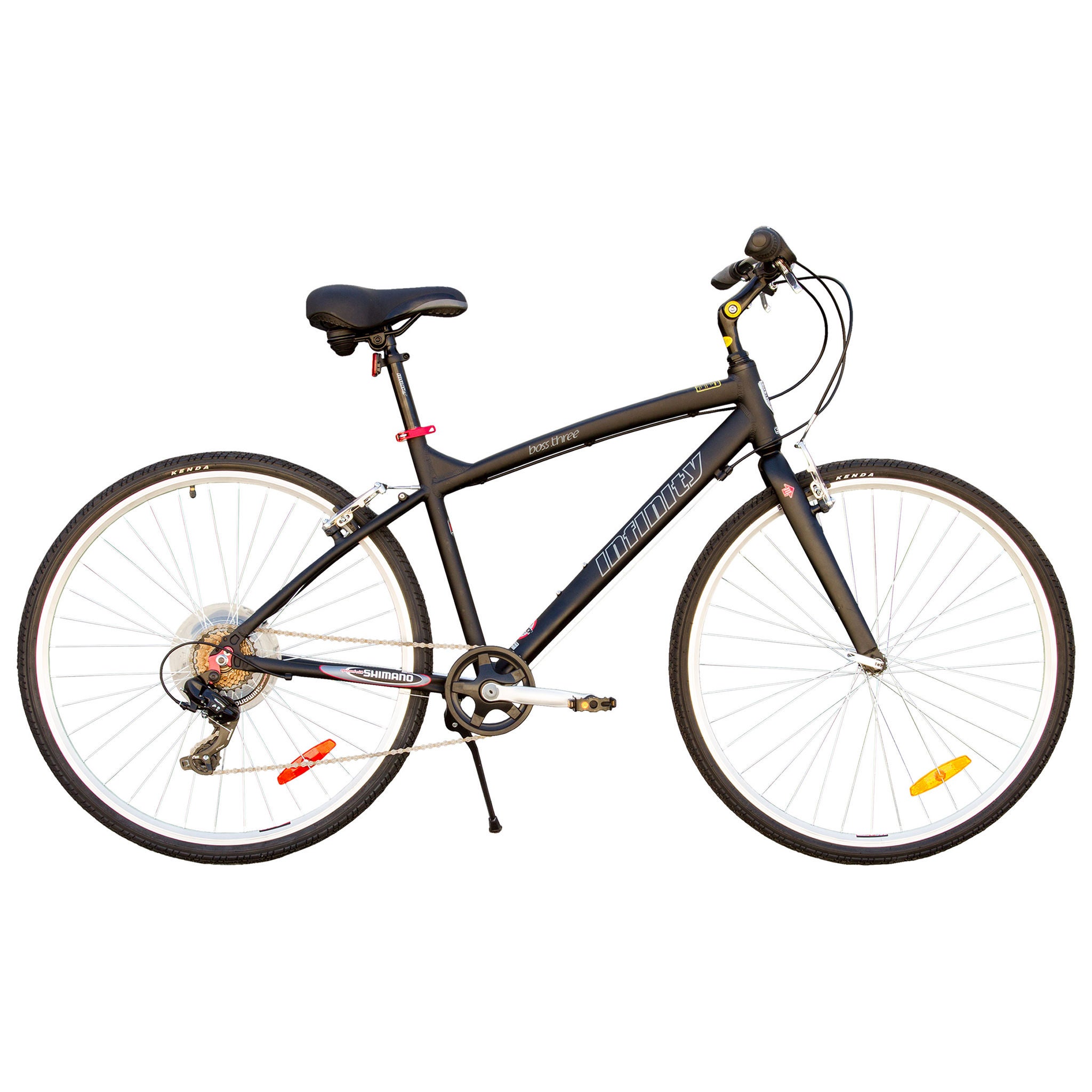 Infinity Boss.three 7 Speed 700c Men's Hybrid Bike