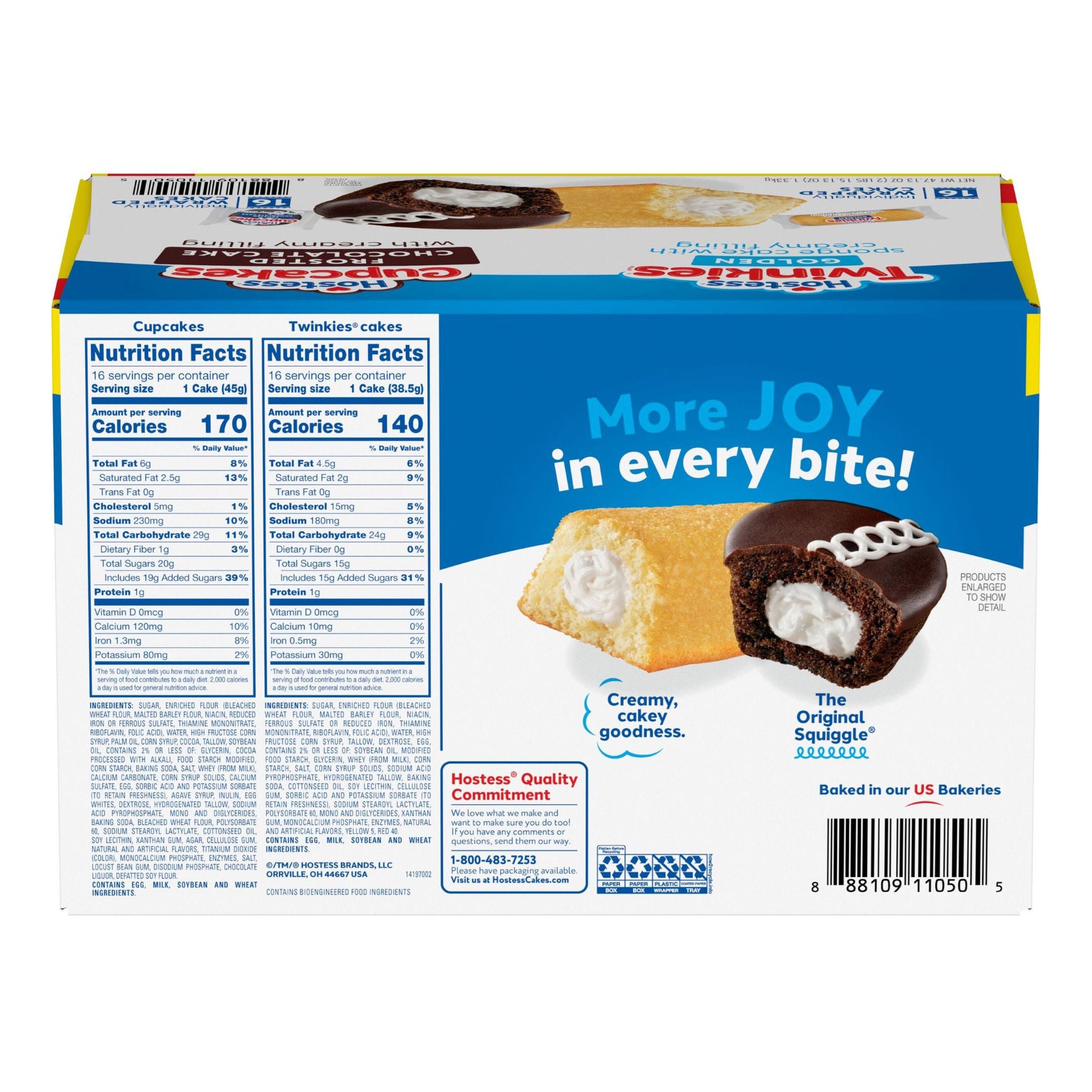 Hostess Cupcakes & Twinkies, 32-count