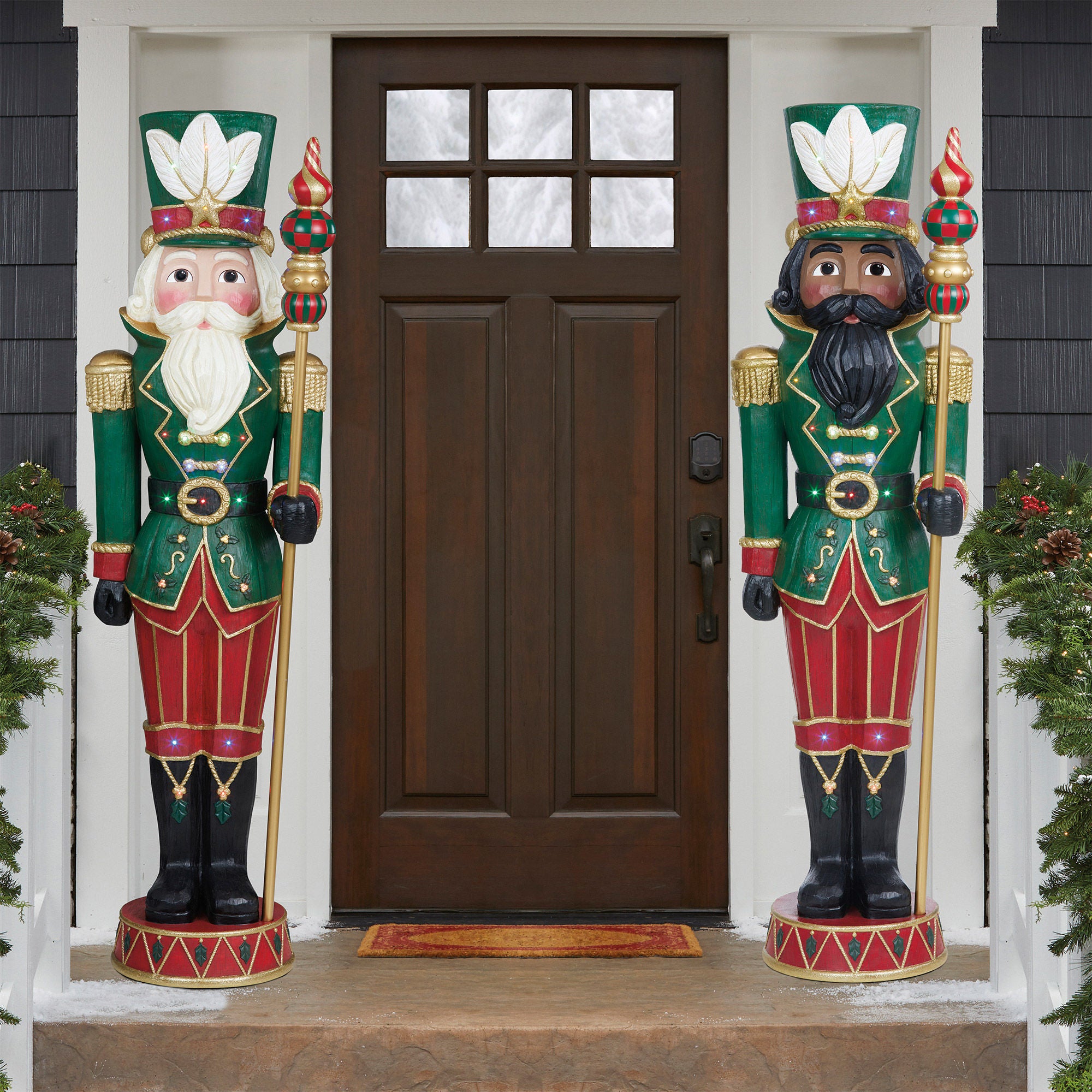 6' Nutcracker with LED Lights & Music