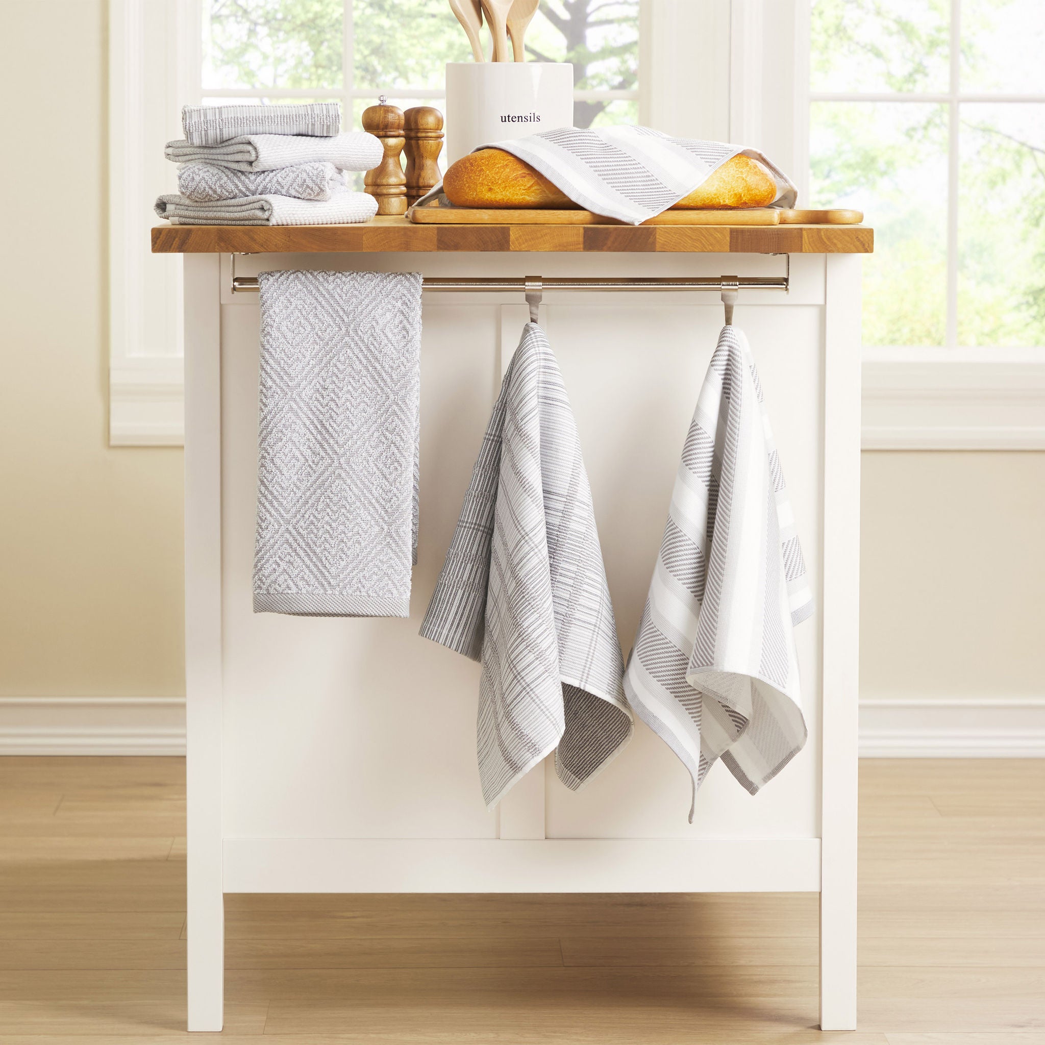 Organic Kitchen Towels, 8-pack