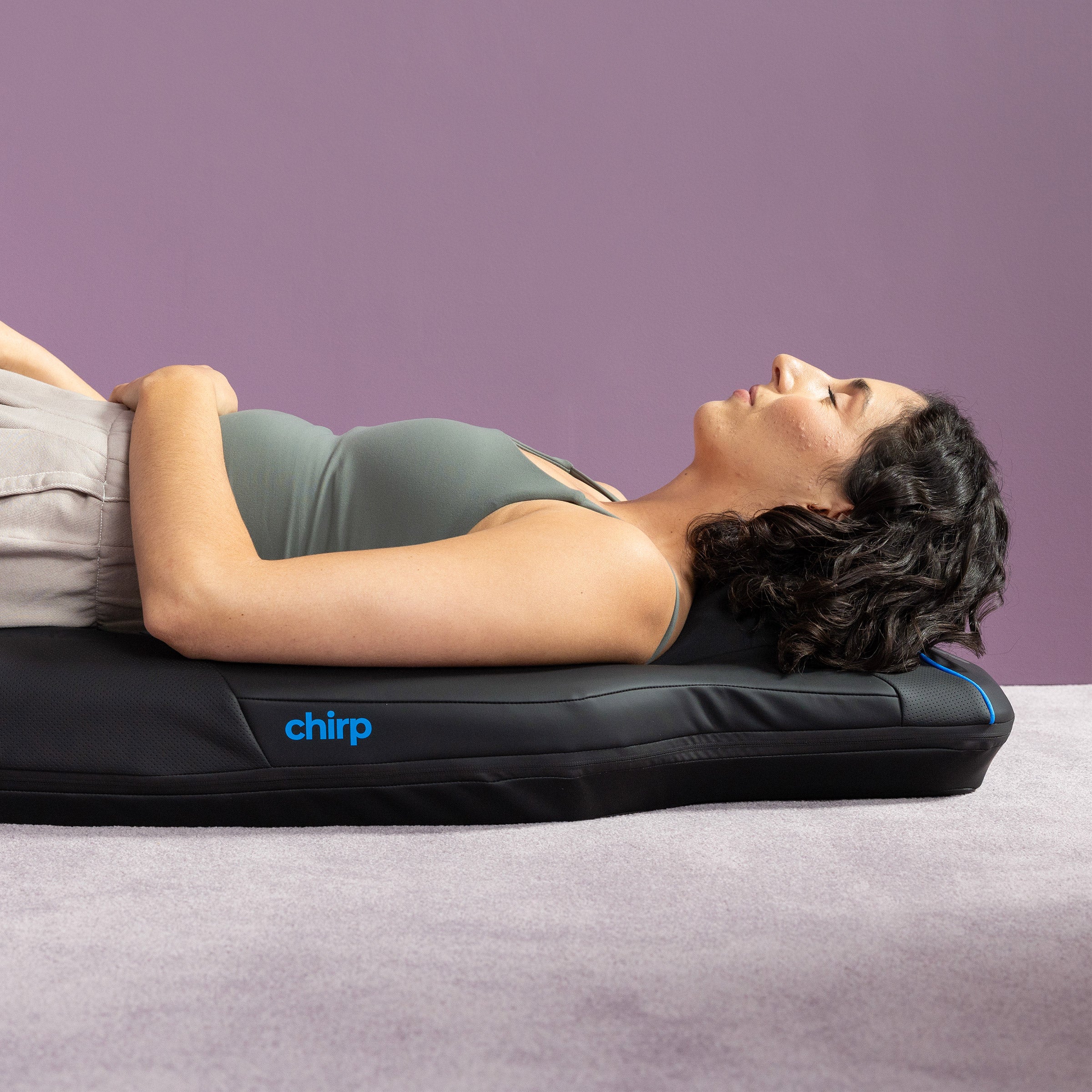 Chirp Contour Decompression and Massage Roller Table with Additional Roller Set
