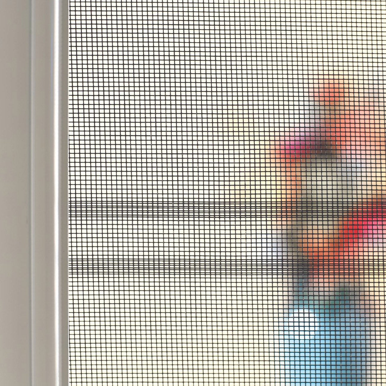 Cool Retractable Screen Door for Single Door Opening