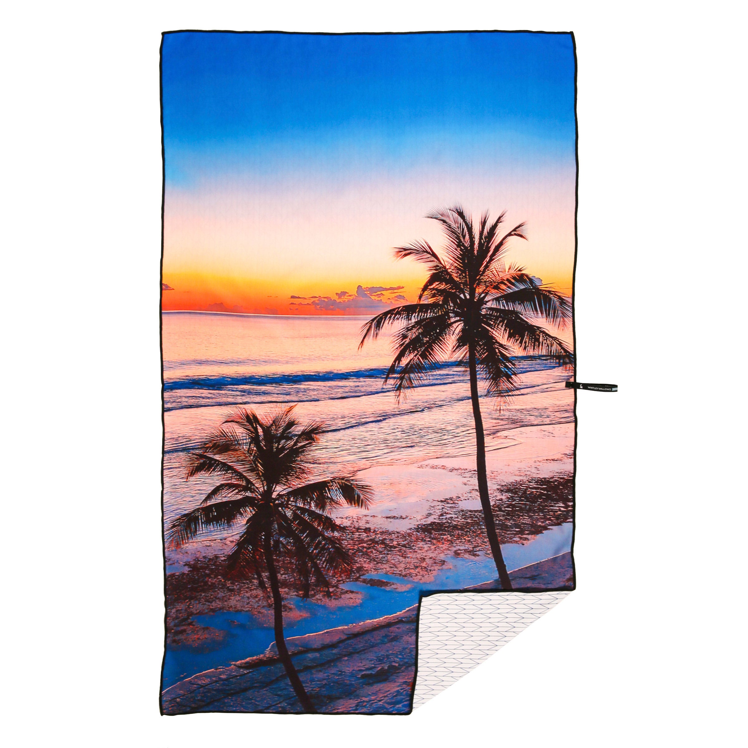 Whitley Willows Microfiber Printed Beach Towel 2-pack
