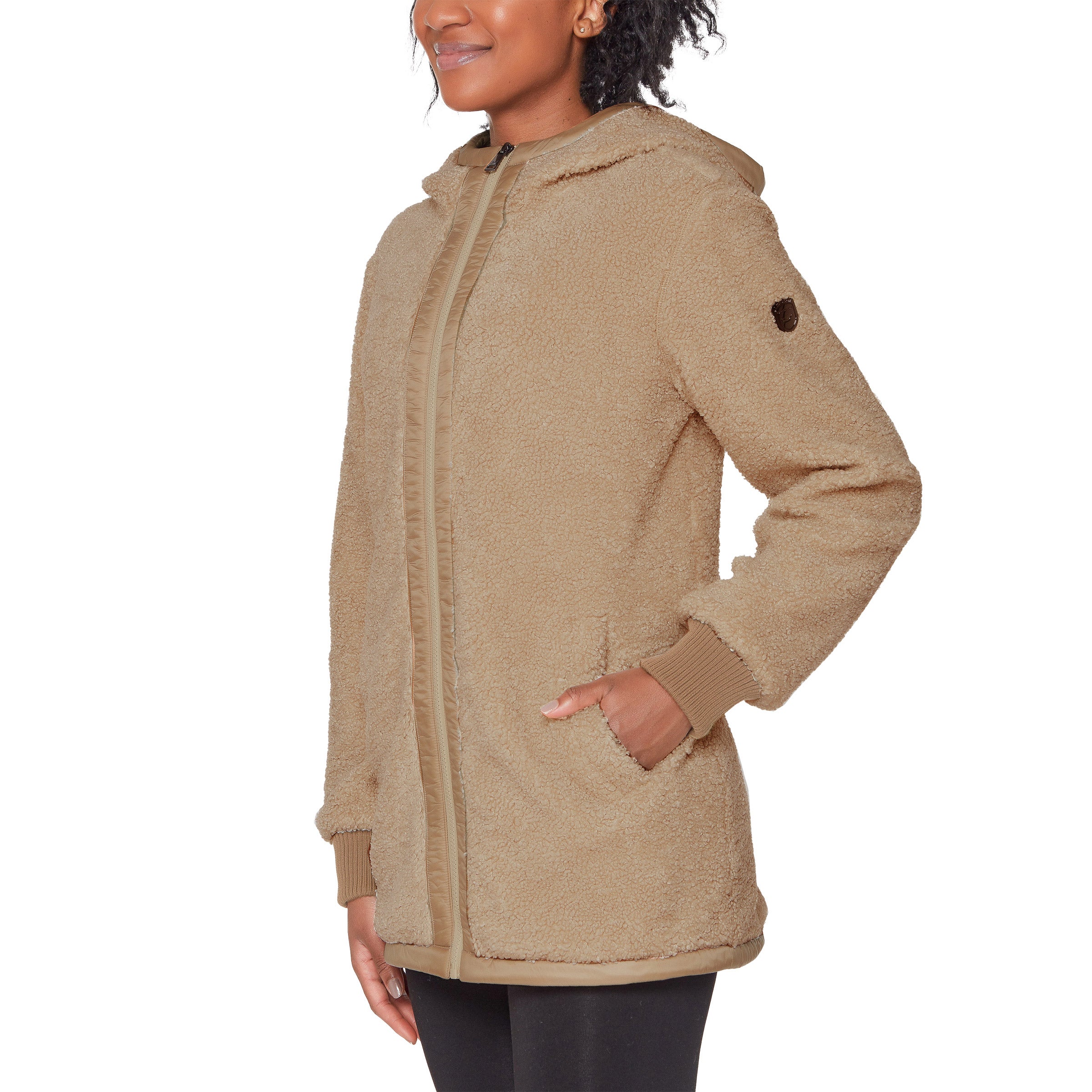 1 Madison Ladies' Fuzzy Jacket