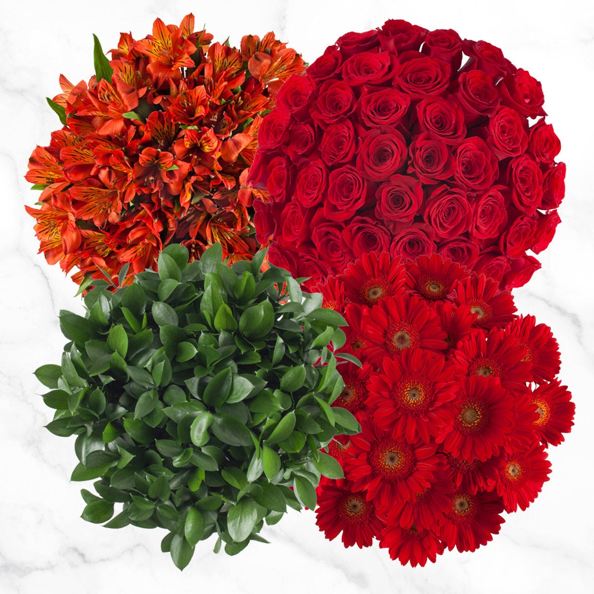115-stem Floral Variety Combination