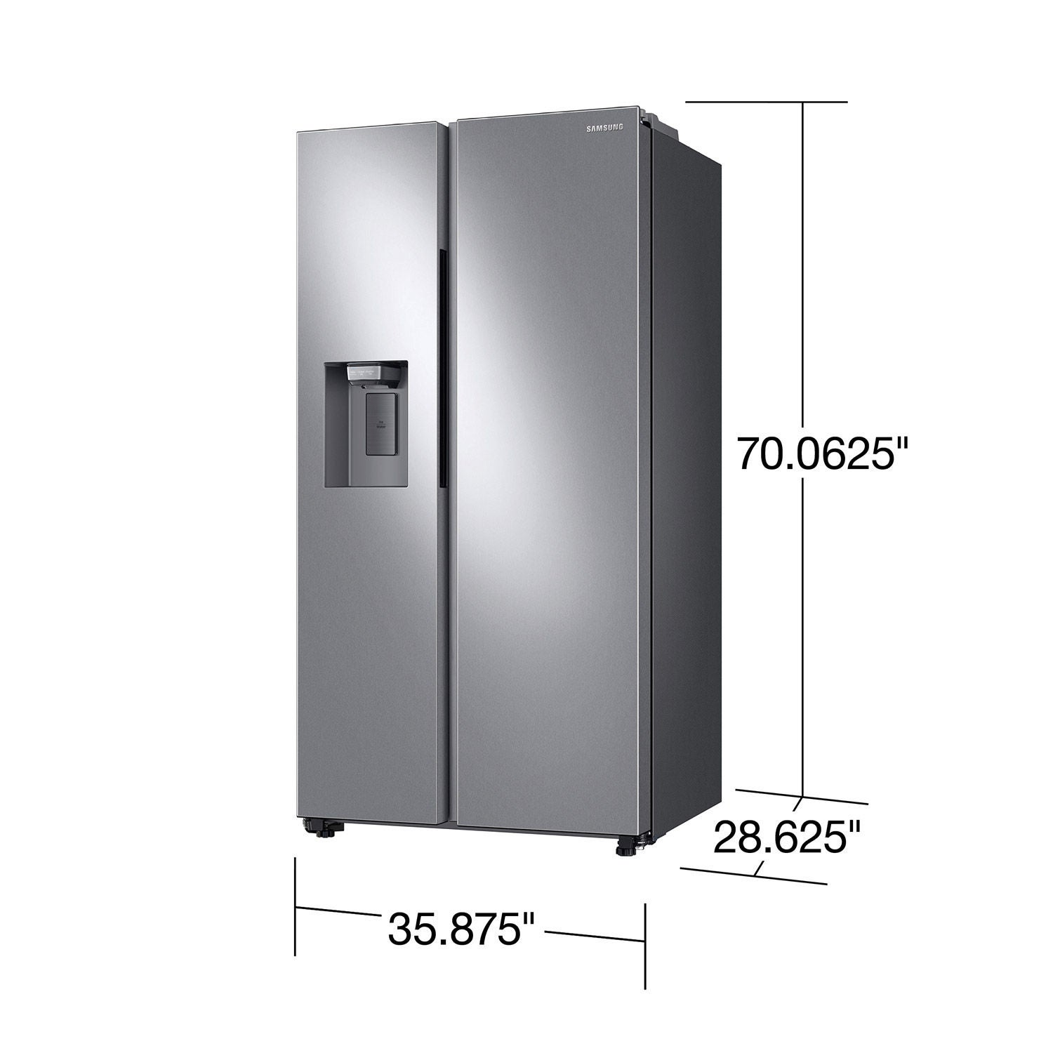 Samsung 22 cu. ft. Counter Depth Side by Side Refrigerator