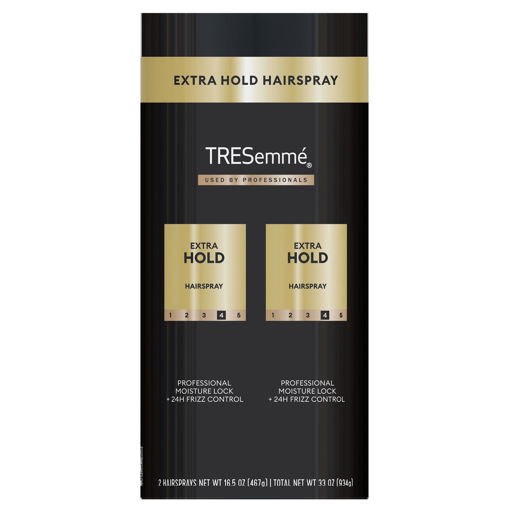 Tresemme Extra Hold Hair Spray, 16.5 oz, 2-pack