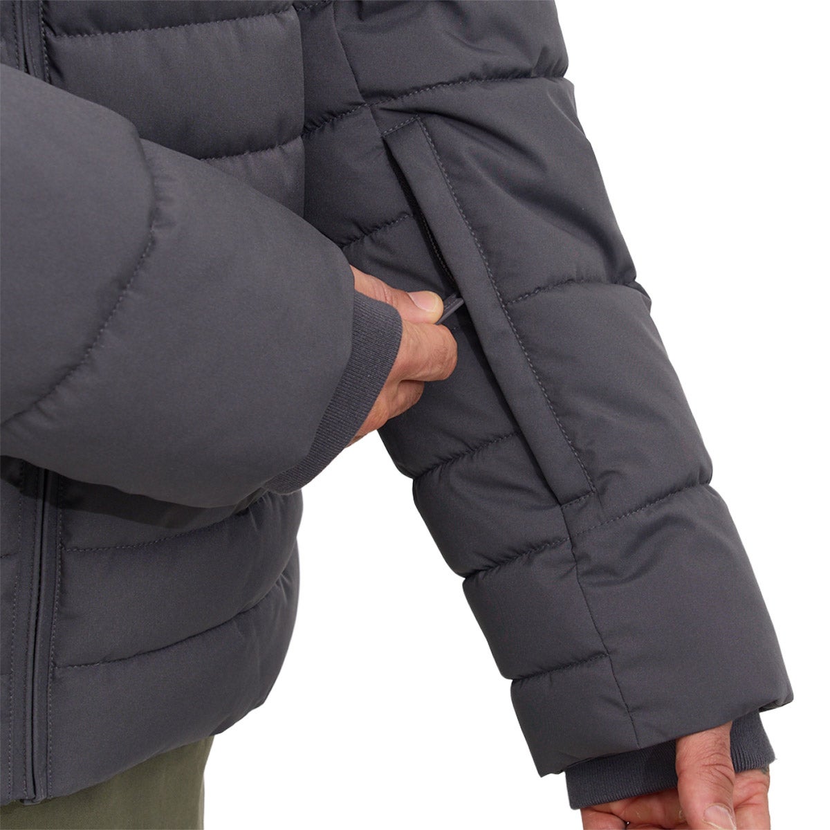 Bench. Men's Long Parka Jacket