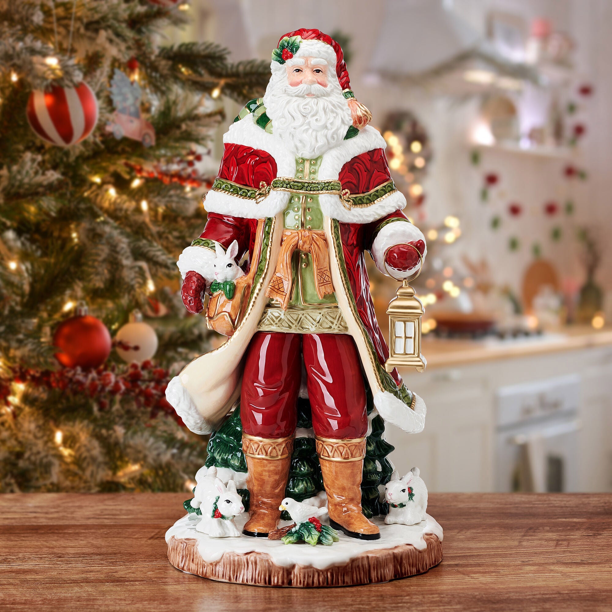 Fitz and Floyd Telluride Grand Santa Figurine