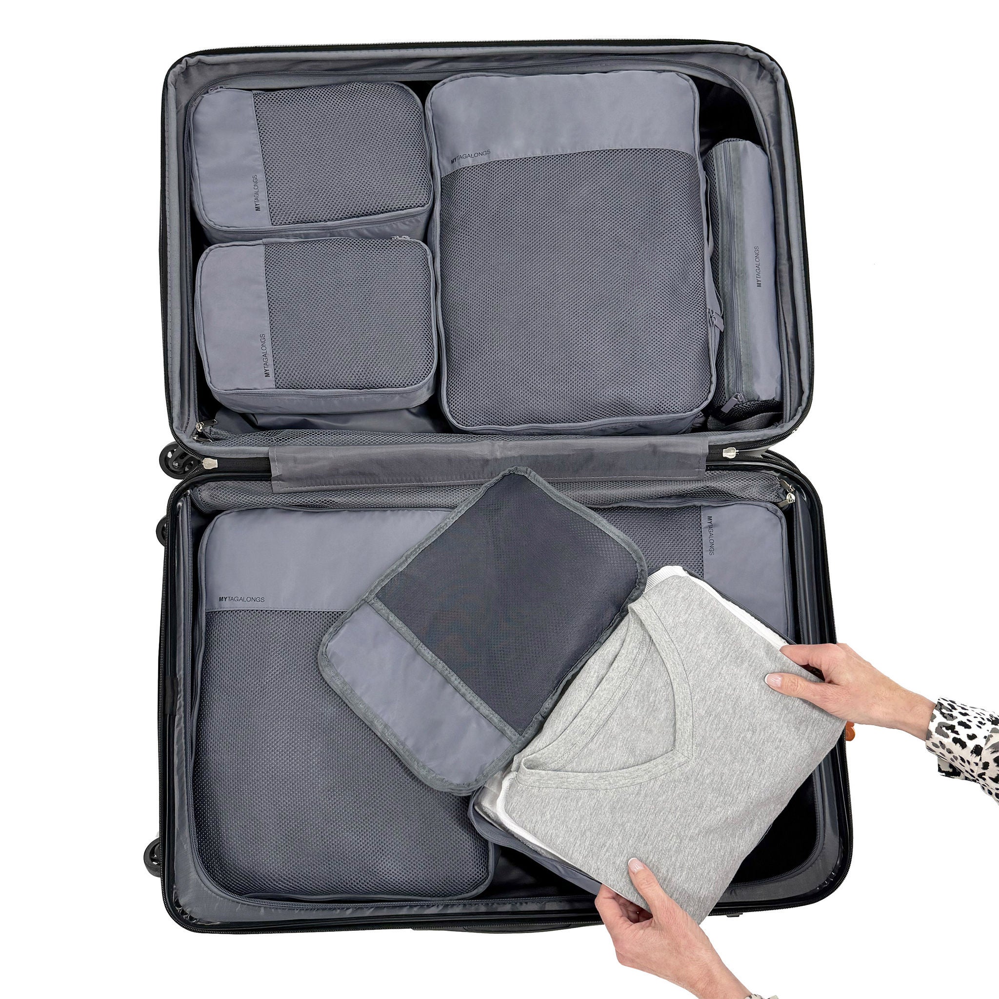 MYTAGALONGS Packing Cubes, 8-pack