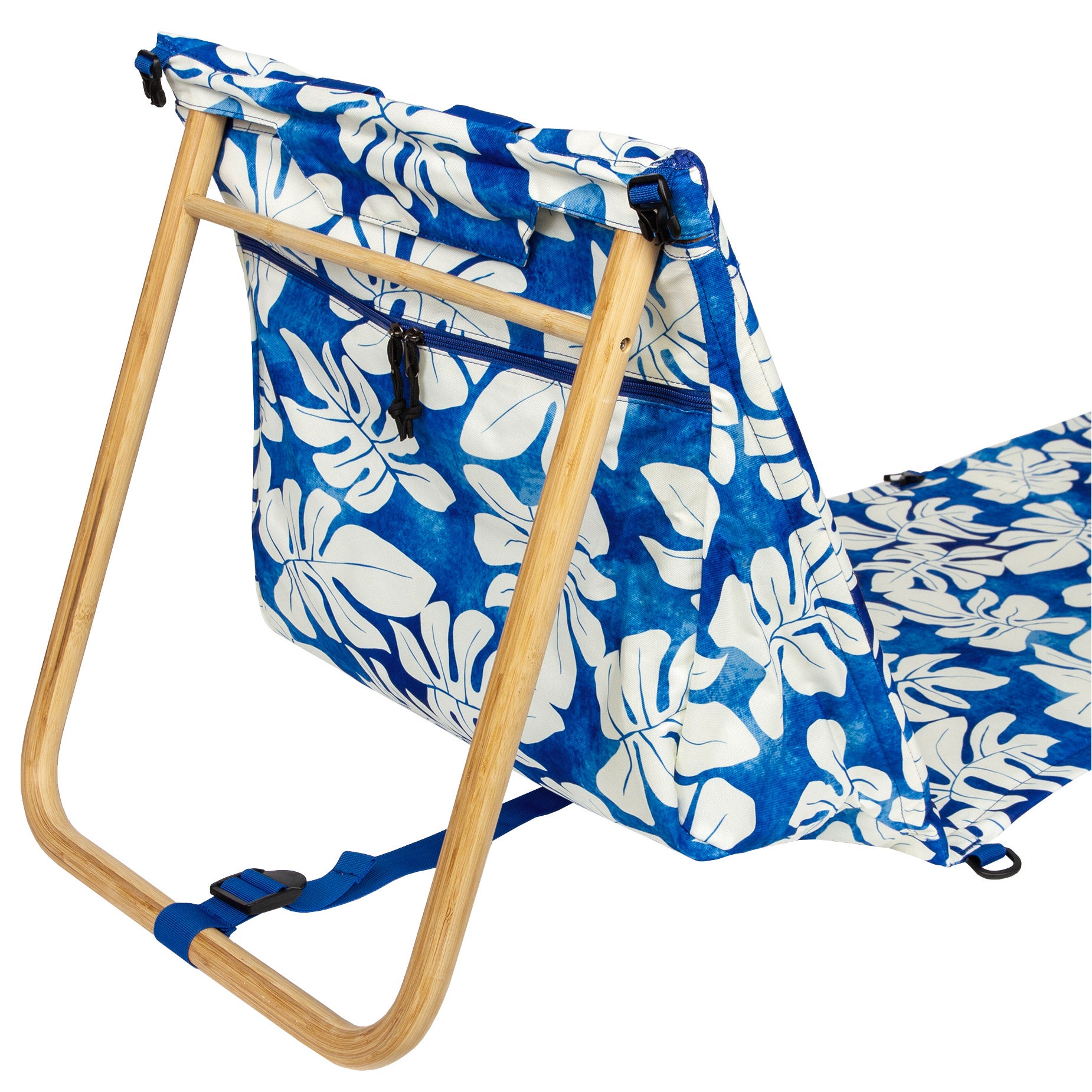 Bumboo Beach Lounger with Tray Table