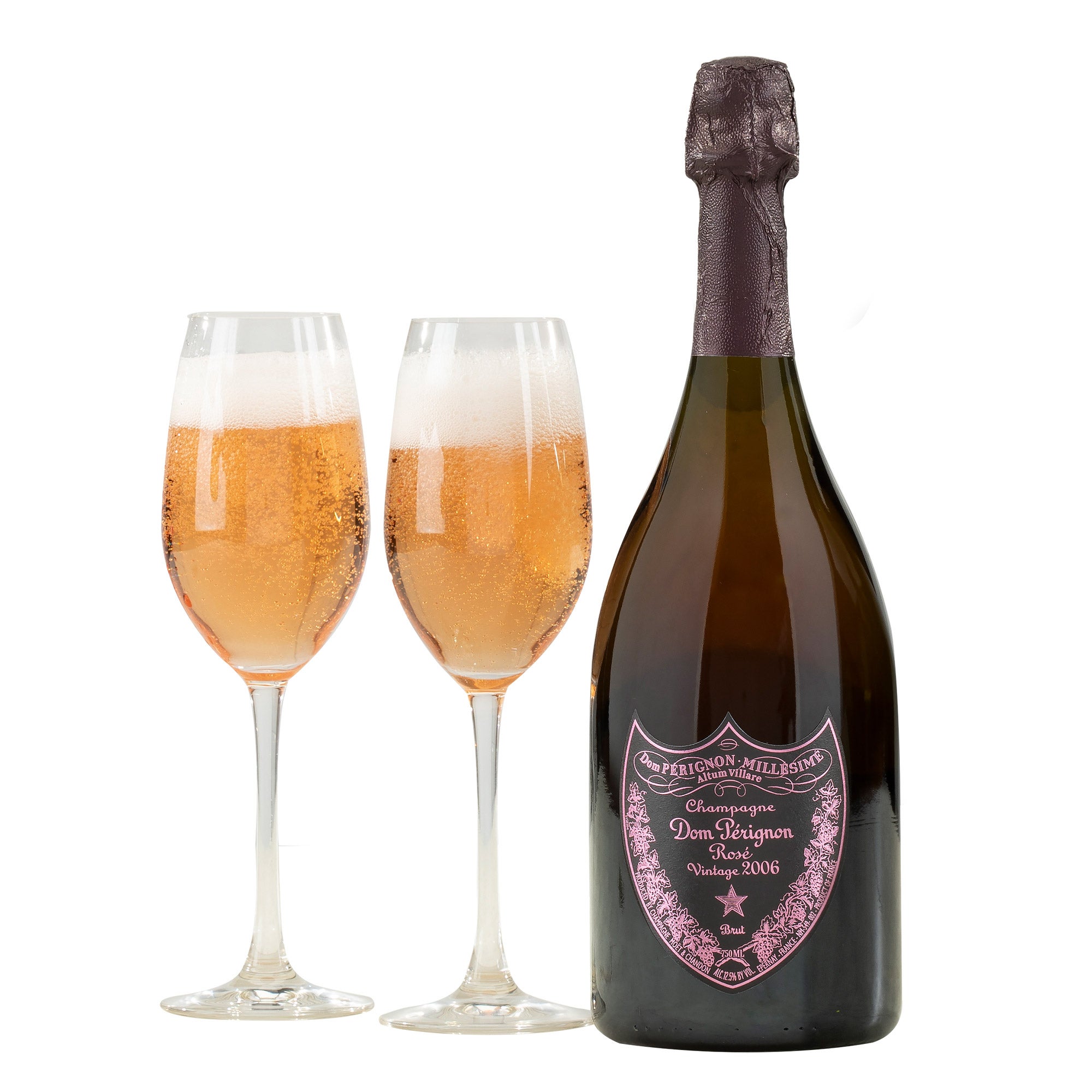 Dom Perignon Rose 2006 & Riedel Champagne Gift Set CA ONLY