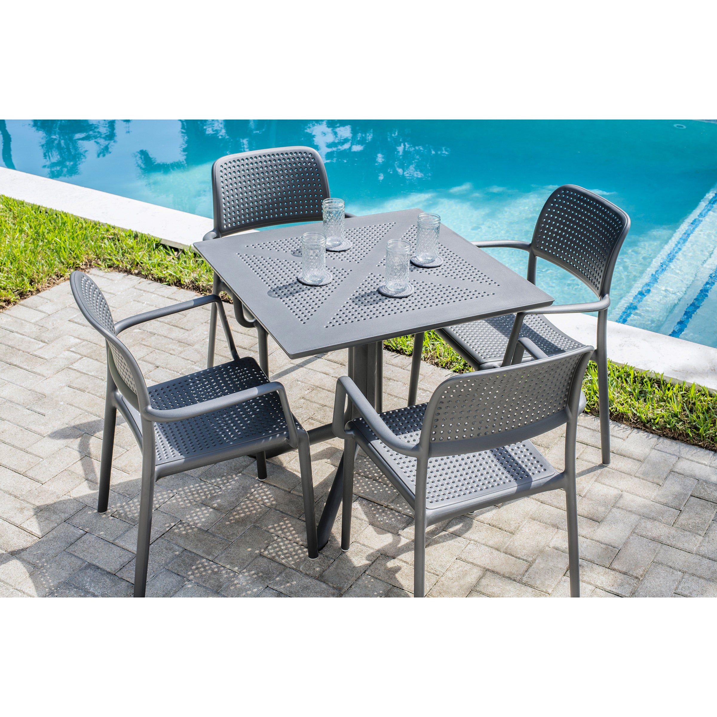 Nardi Bora 5-piece Dining Set