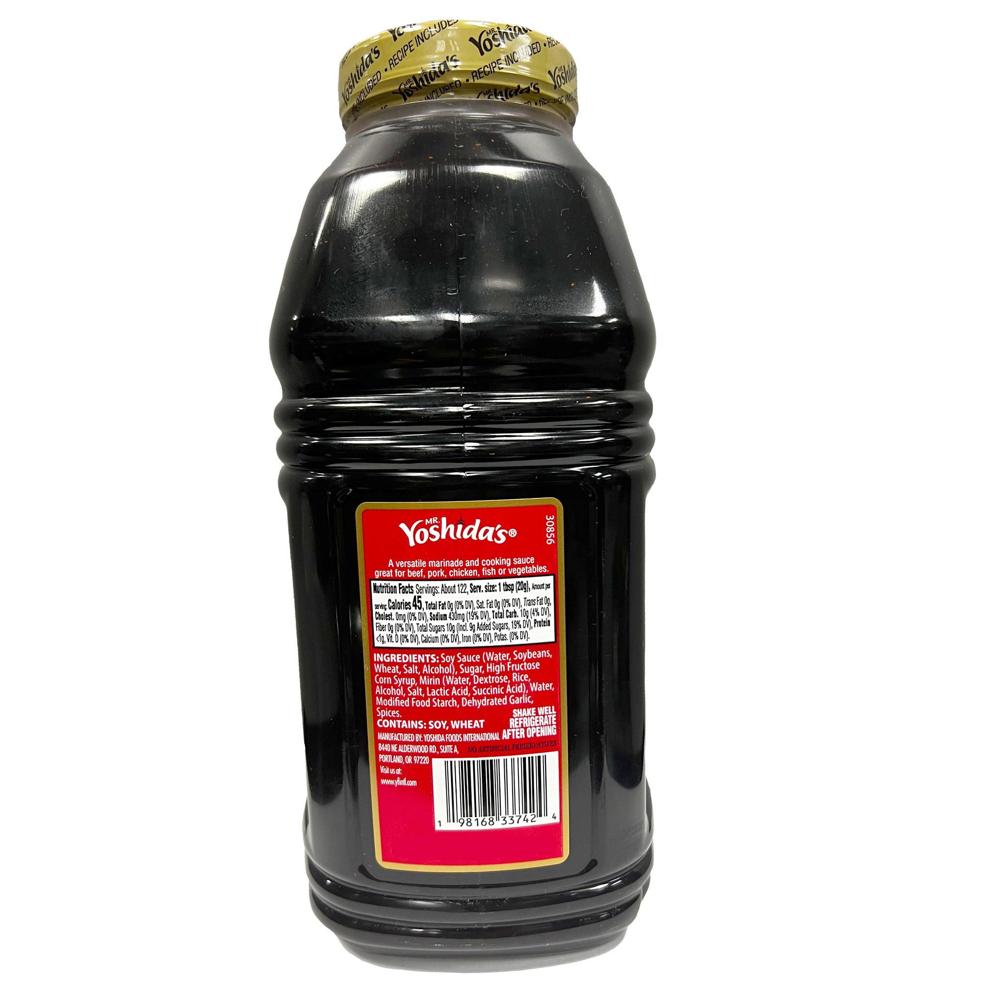 Mr. Yoshida's Marinade & Cooking Sauce, Original Gourmet, 86 oz