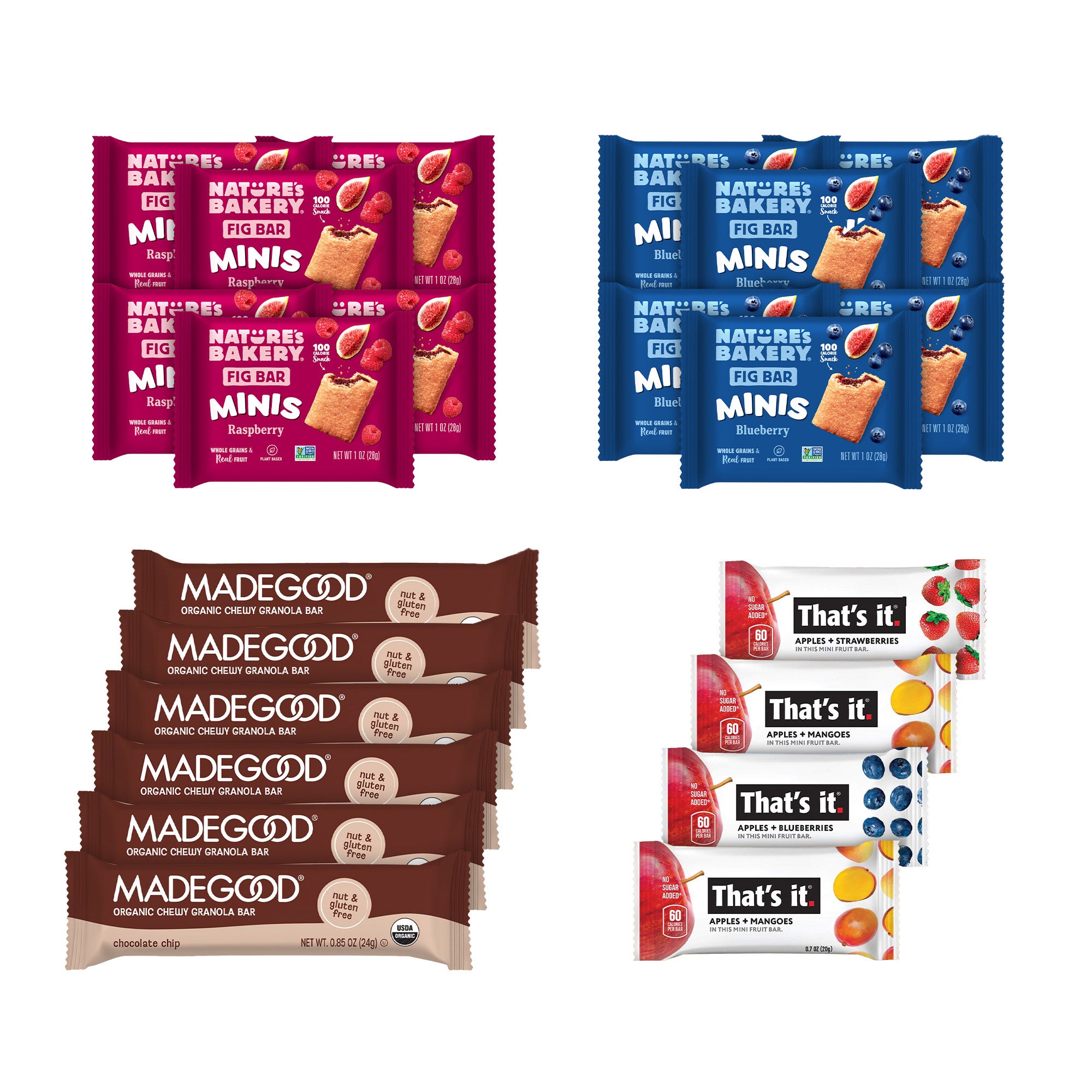 Plant-Based Snack Box, 42 Piece
