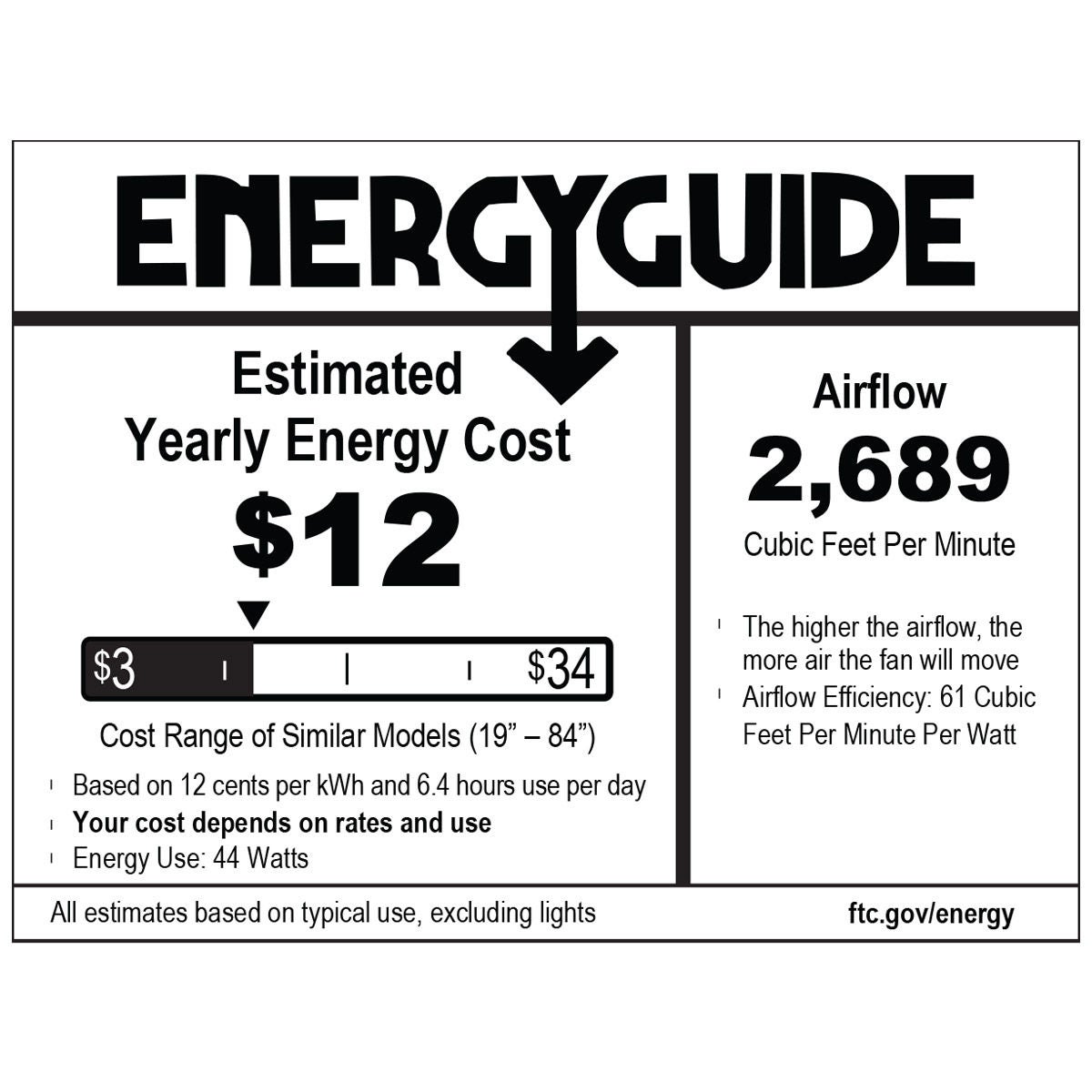 Hunter Exeter LED 54" Ceiling Fan