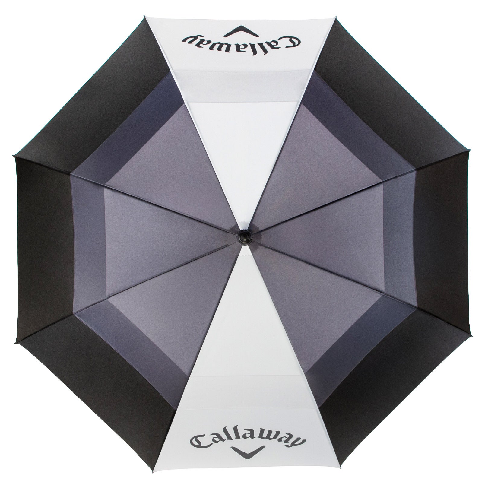 Callaway 62” Automatic Open Vented Golf Umbrella, 2-pack