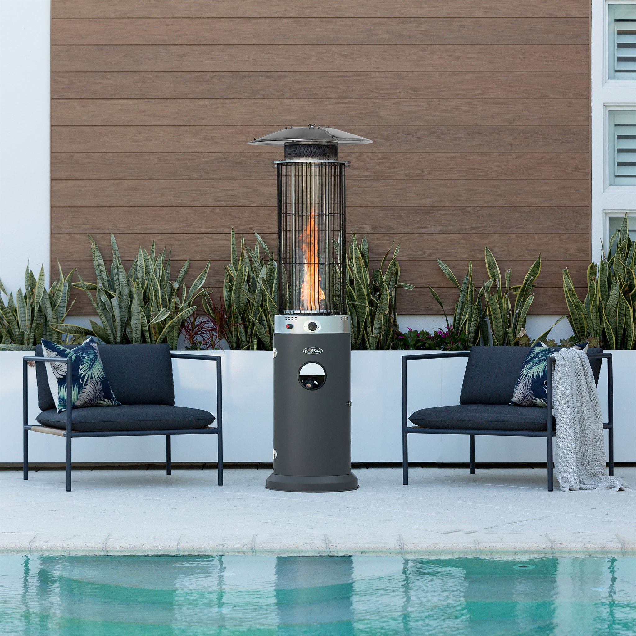 Fire Sense Spiral Flame Patio Heater