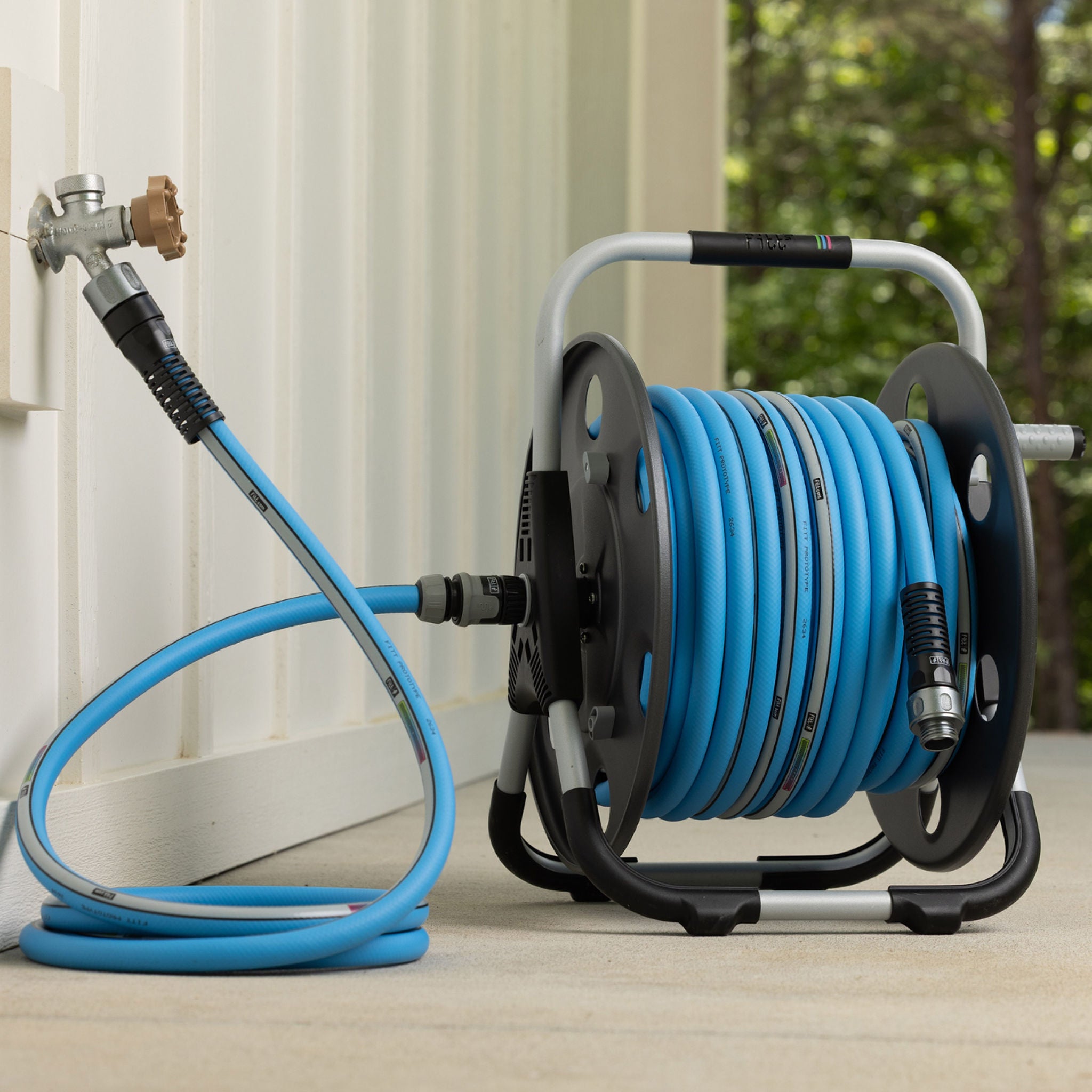 FITT Quantum Tech Metal Hose Reel Bundle