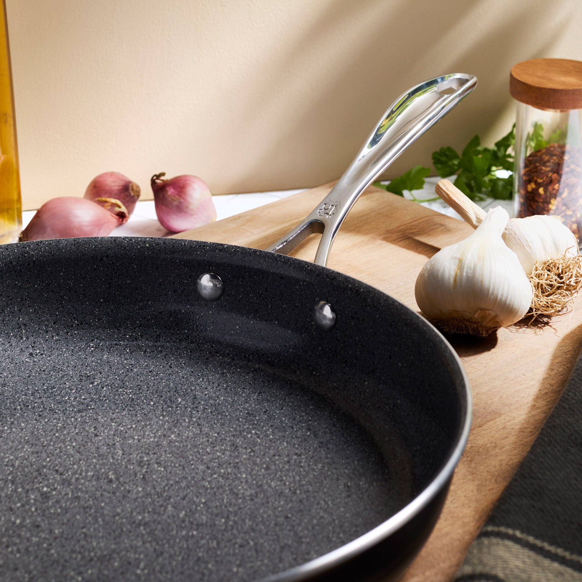Henckels Capri Ceramic 3-piece Skillet Set